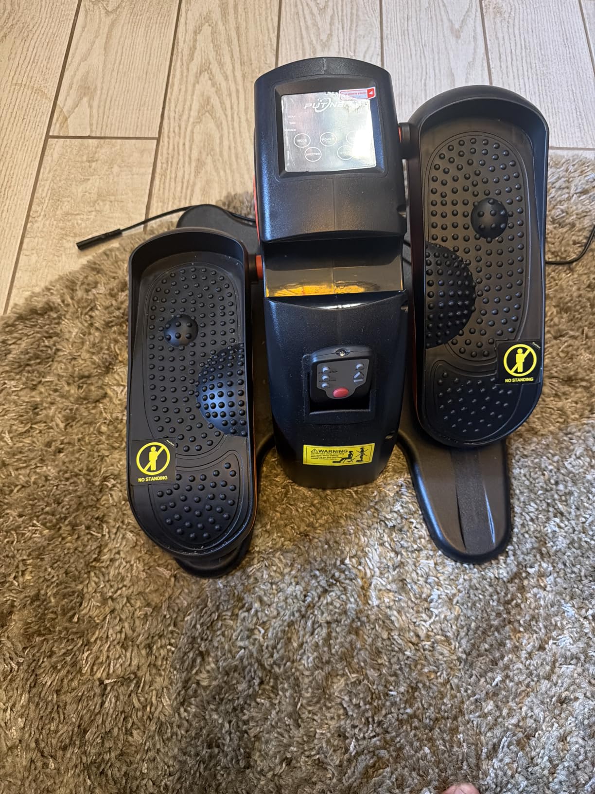 Putnen Under Desk Elliptical Machine, Electric Leg Exerciser for Seniors customer photo 1