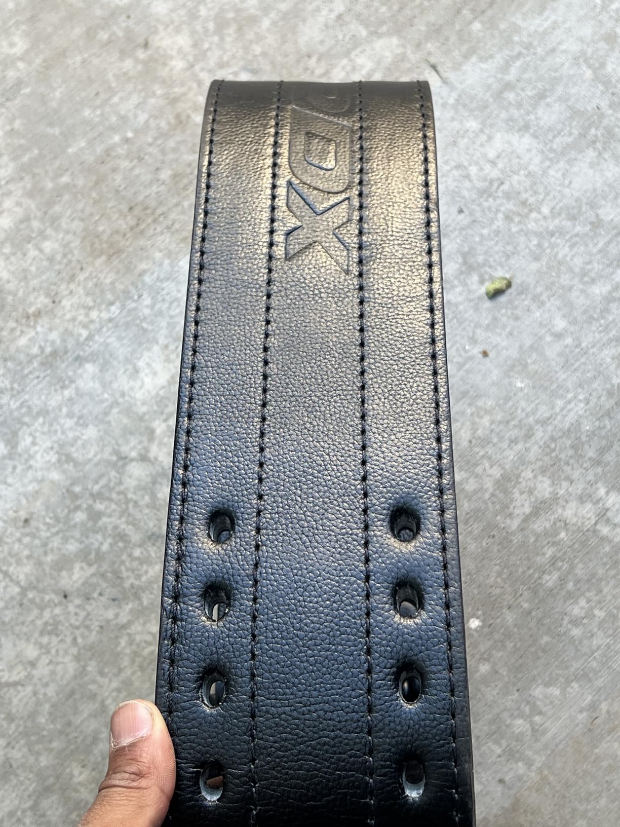 RDX IPF Compliant Powerlifting Belt 13mm and 10mm, USAPL USPA and IPL Competition Level Genuine Leather 4