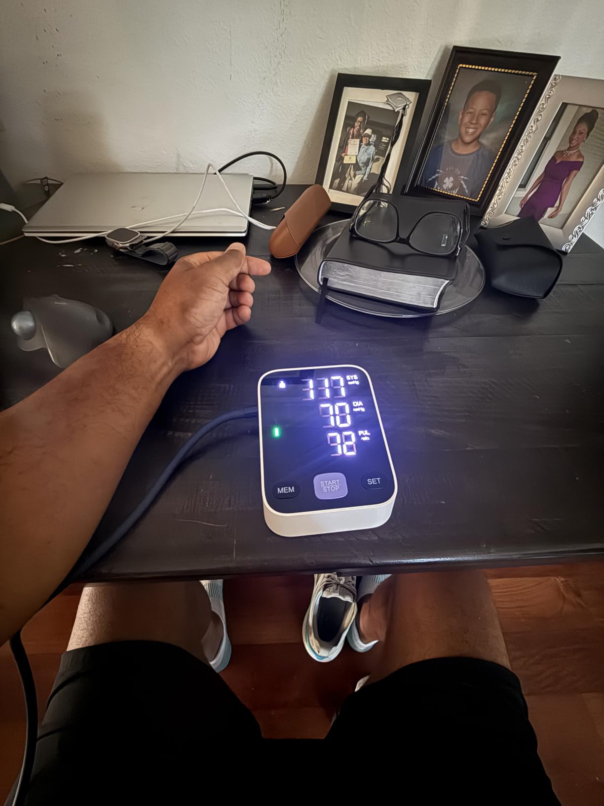 Upper Arm Blood Pressure Monitor for Home Use with 17