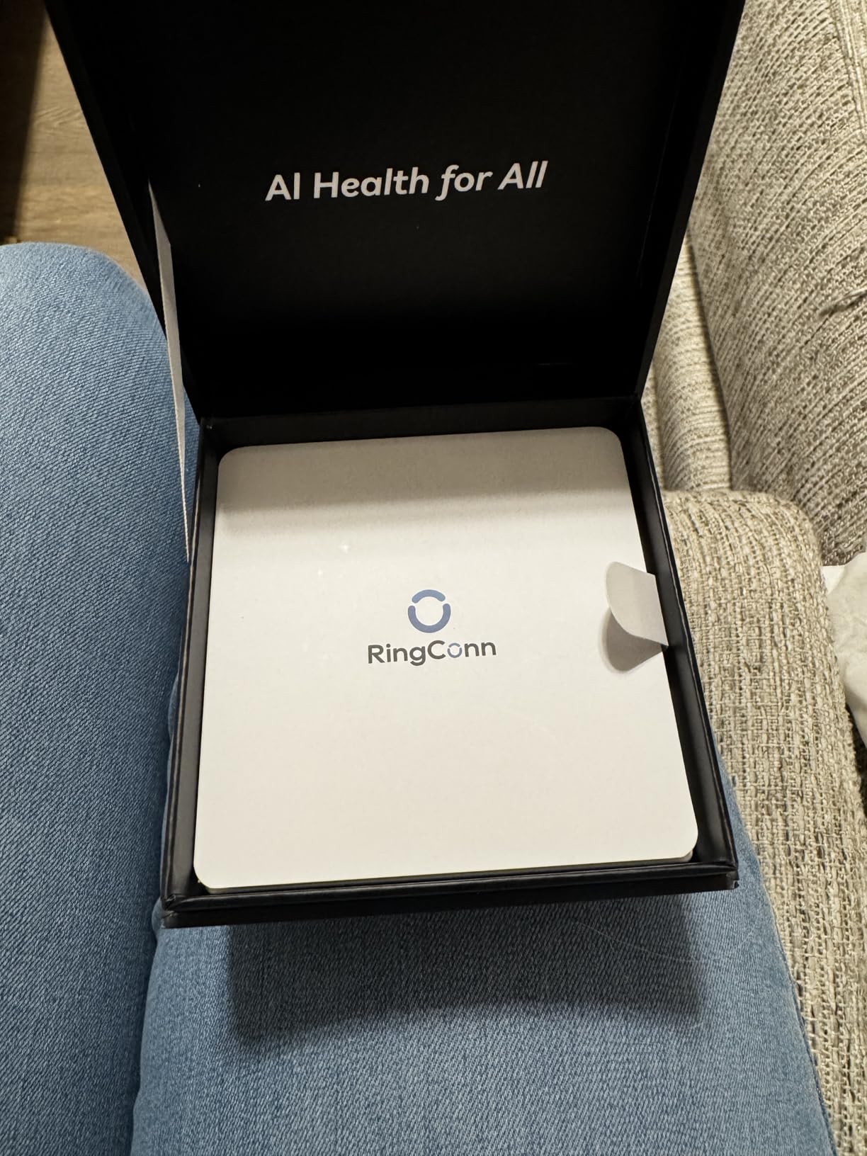 RingConn Gen 2 Air, Ultra-Thin AI Smart Ring, 10-Day Battery Life, Fitness/Sleep/Stress/HR Tracker for Women&Men, No App Fee for Standard Features, iOS & Android Compatible customer photo 1