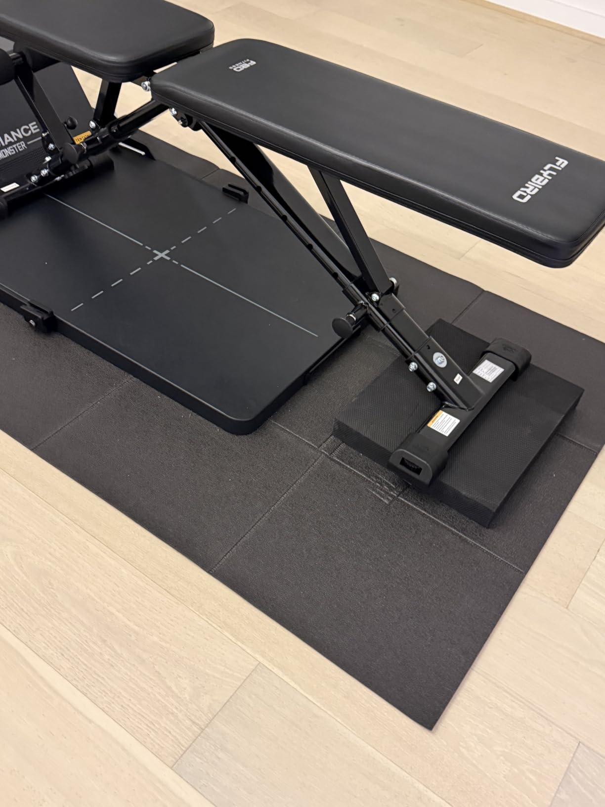 Treadmill Mat for Carpet & Hardwood Floors, 79''x39'' customer photo 2