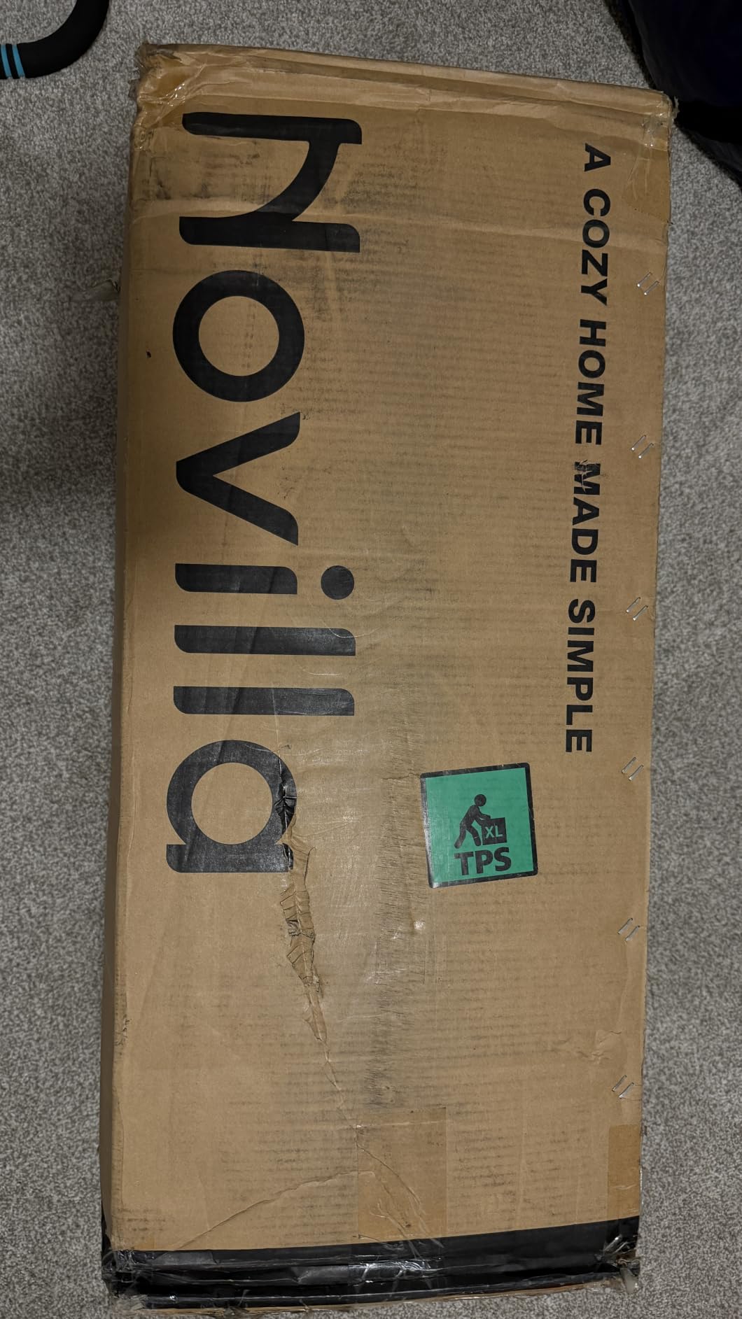 Novilla Bliss Memory Foam Mattress Queen, 10 Inch Gel Queen Mattress in a Box for Cooling Comfort & Pressure Relieving, Target Zoned Support for Back Pain Relief, CertiPUR US Certified Foams customer photo 1