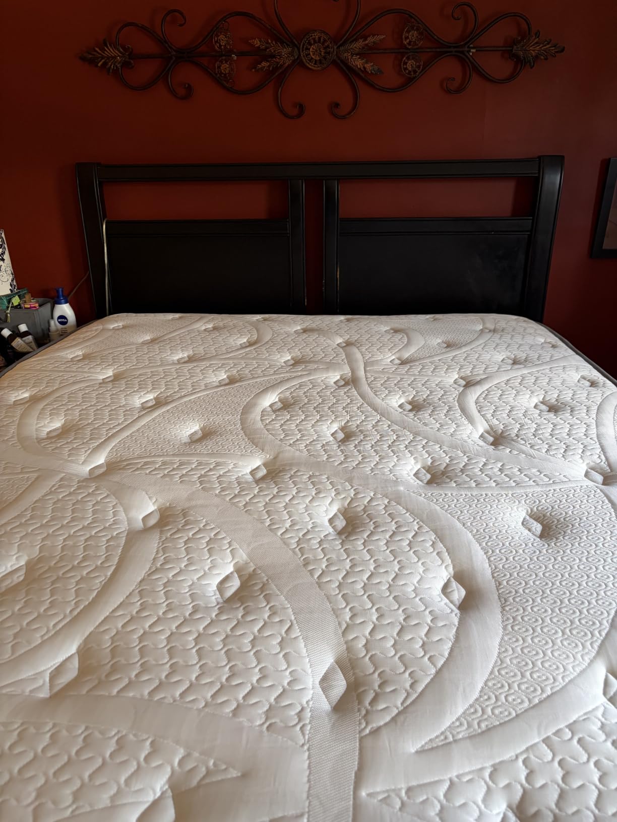 SLEEP100 Queen Mattress 10 Inch - Hybrid Mattresses for Back Pain, Extra Lumbar & Shoulder Support, Fiberglass-Free & No Odor, 365-Night Trial customer photo 1