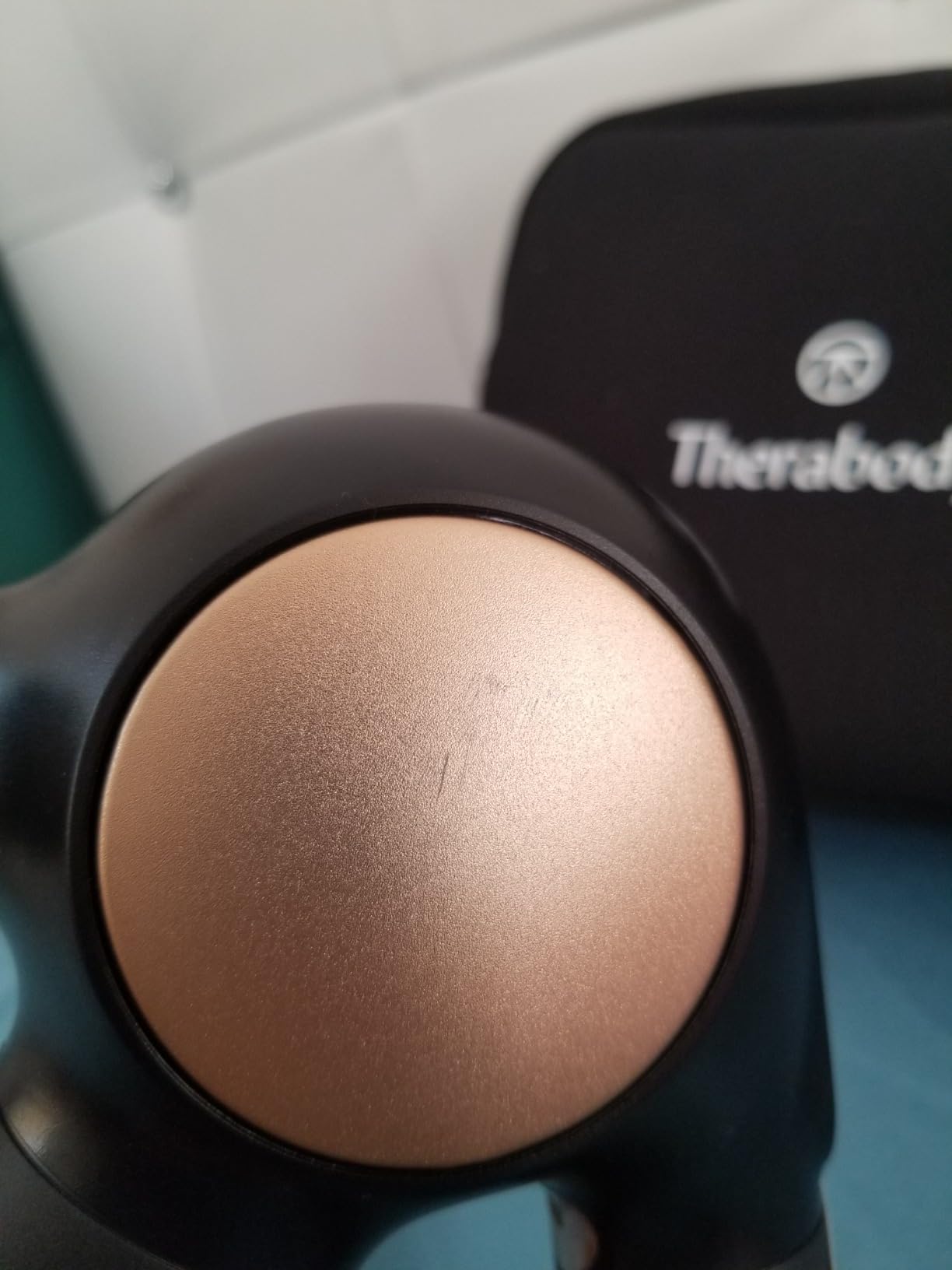 Sense (2nd Generation) Massage Gun by Therabody - Relaxing Massage Gun with Built-in Guided Routines for Easy Stress Relief, Tension & Sleep customer photo 2