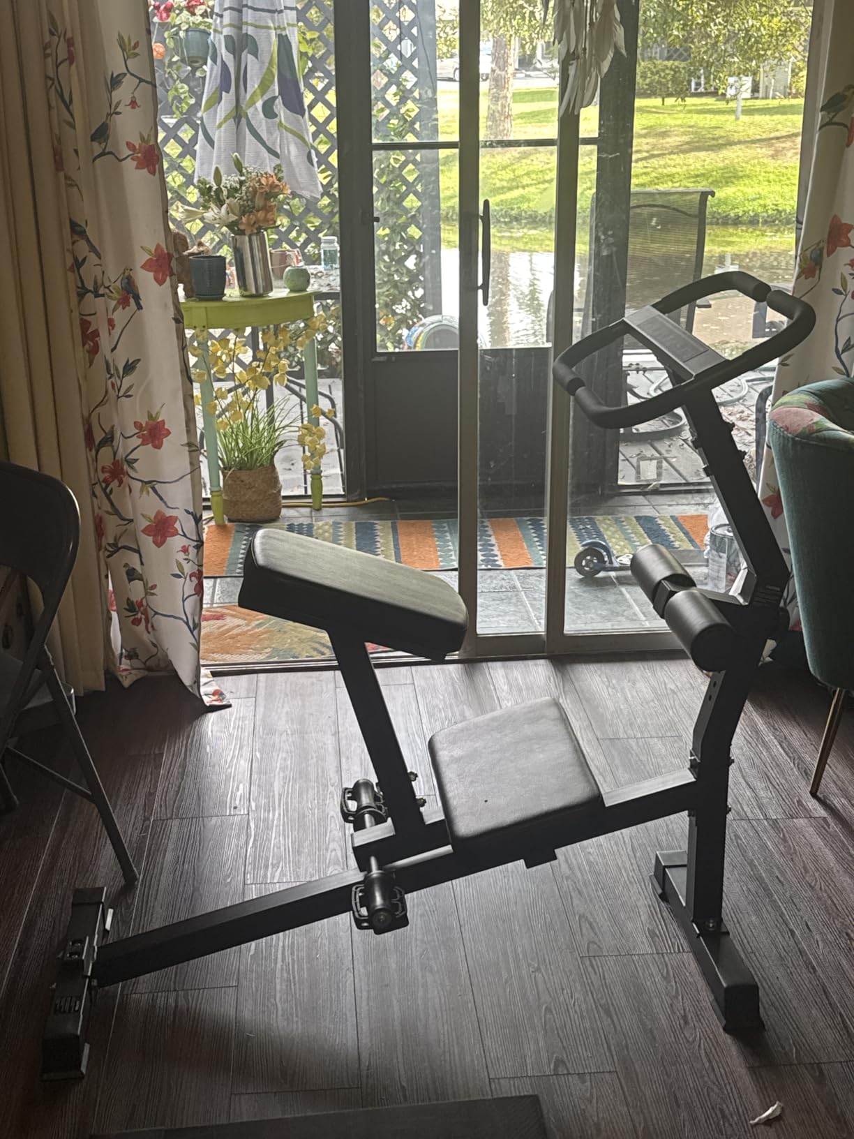 GMWD Stretch Machine, Full Body Stretching Equipment for Lumbar Stretching, Adjustable Leg Stretcher Machine, Lower Back Pain Relief, Flexibility Trainer, Improved Posture Correction, Rehab customer photo 1