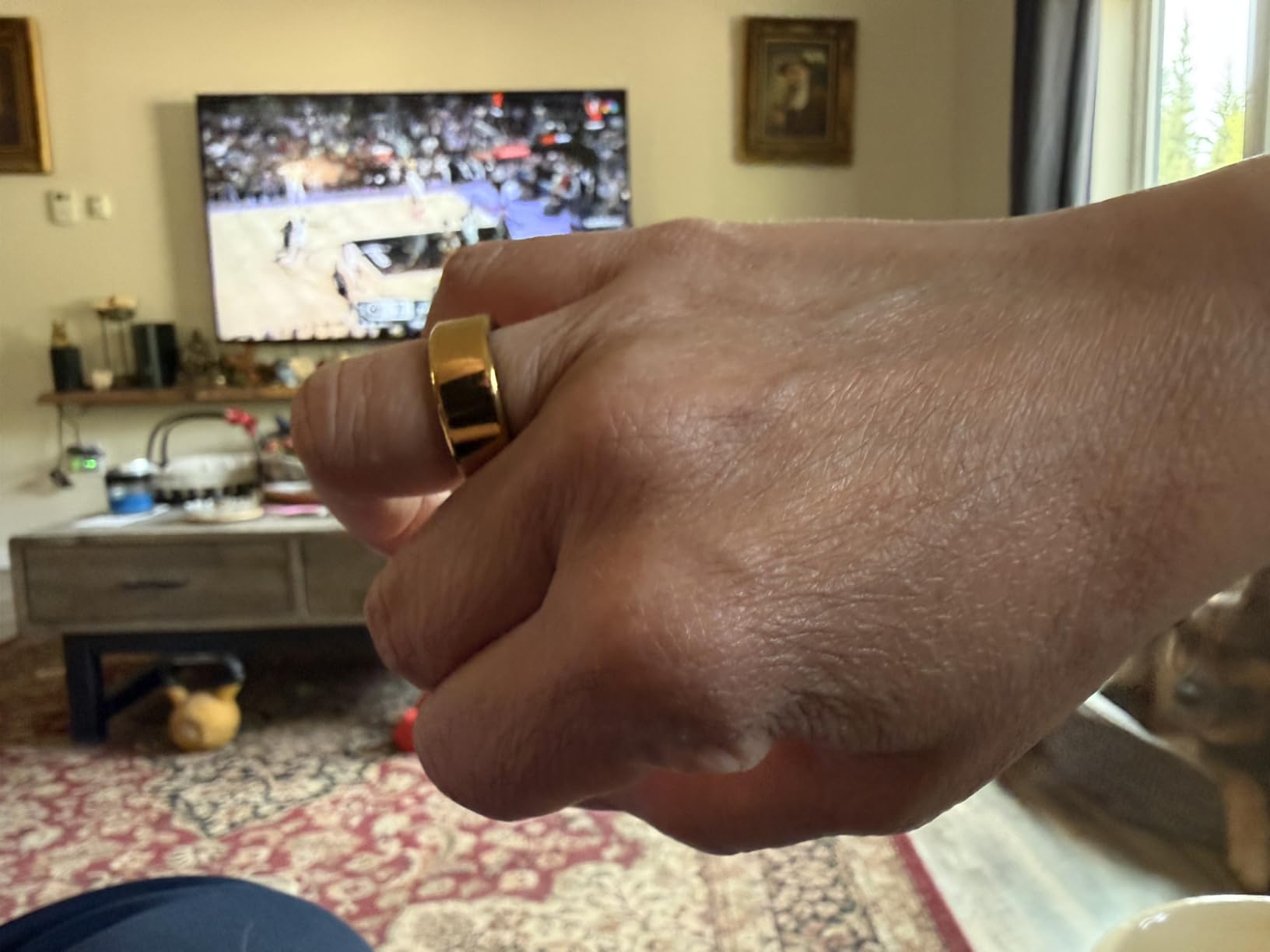 Smart Ring Health & Fitness Tracker for Men & Women, Heart Rate, SPO2, Sleep & Activity Monitoring, IP68 Waterproof, Long Battery Life, Family Care Mode, No Subscription Fee (Rose Gold, 9) customer photo 2