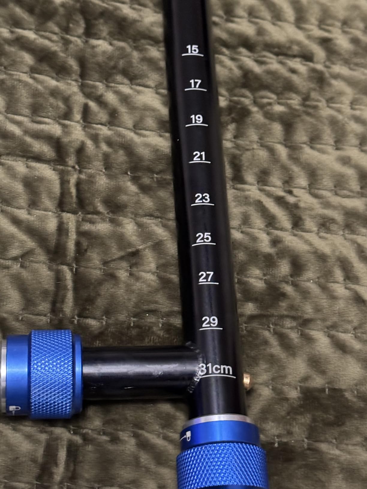 Stair Climbing Cane for Seniors, Adjustable Height & Width | Fits most indoor & outdoor steps. Wide anti-slip base. Supports 300 lbs. Ideal for sore knees & post-surgery recovery. customer photo 1