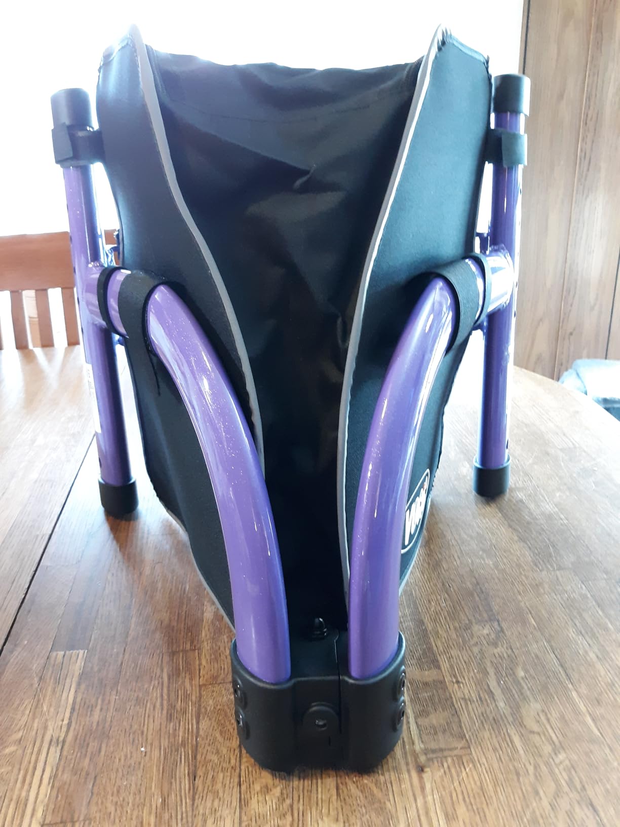 VOCIC Z25 3 Wheel Walker for Seniors, Foldable Rollator, 8'' Tires, 300 LBS | 11 LBS Lightweight 3 Wheel Design Navigates Tight Spaces, Height Adjustable Handle Includes Cane & Cup Holder, Silver customer photo 1