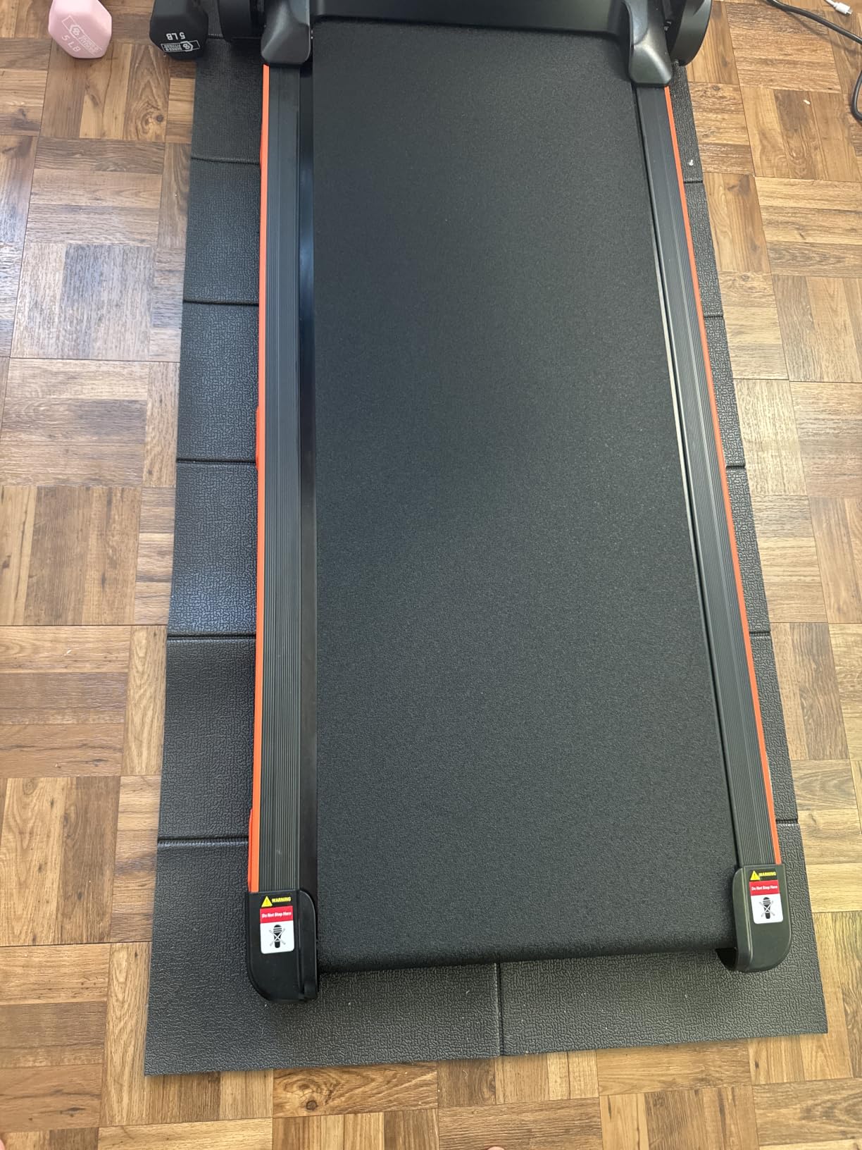 WERCHO Foldable Walking Pad Mat for Carpet Hardwood Floors customer photo 1