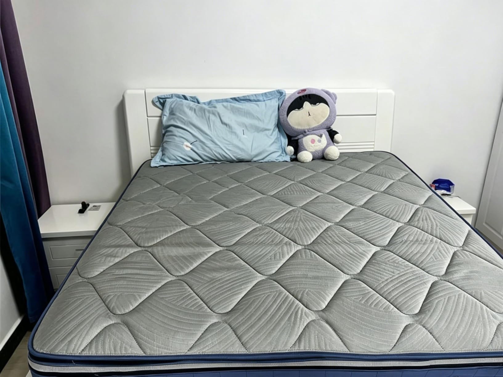 Sweetnight CoolNest 14 Inch King Size Mattress, Hybrid King Mattresses with DuoSense Pillow Top and Memory Foam for Feels up to 8 Degrees Cooler, Medium Firm Mattress for Pressure Relief CertiPUR-US Certified customer photo 2