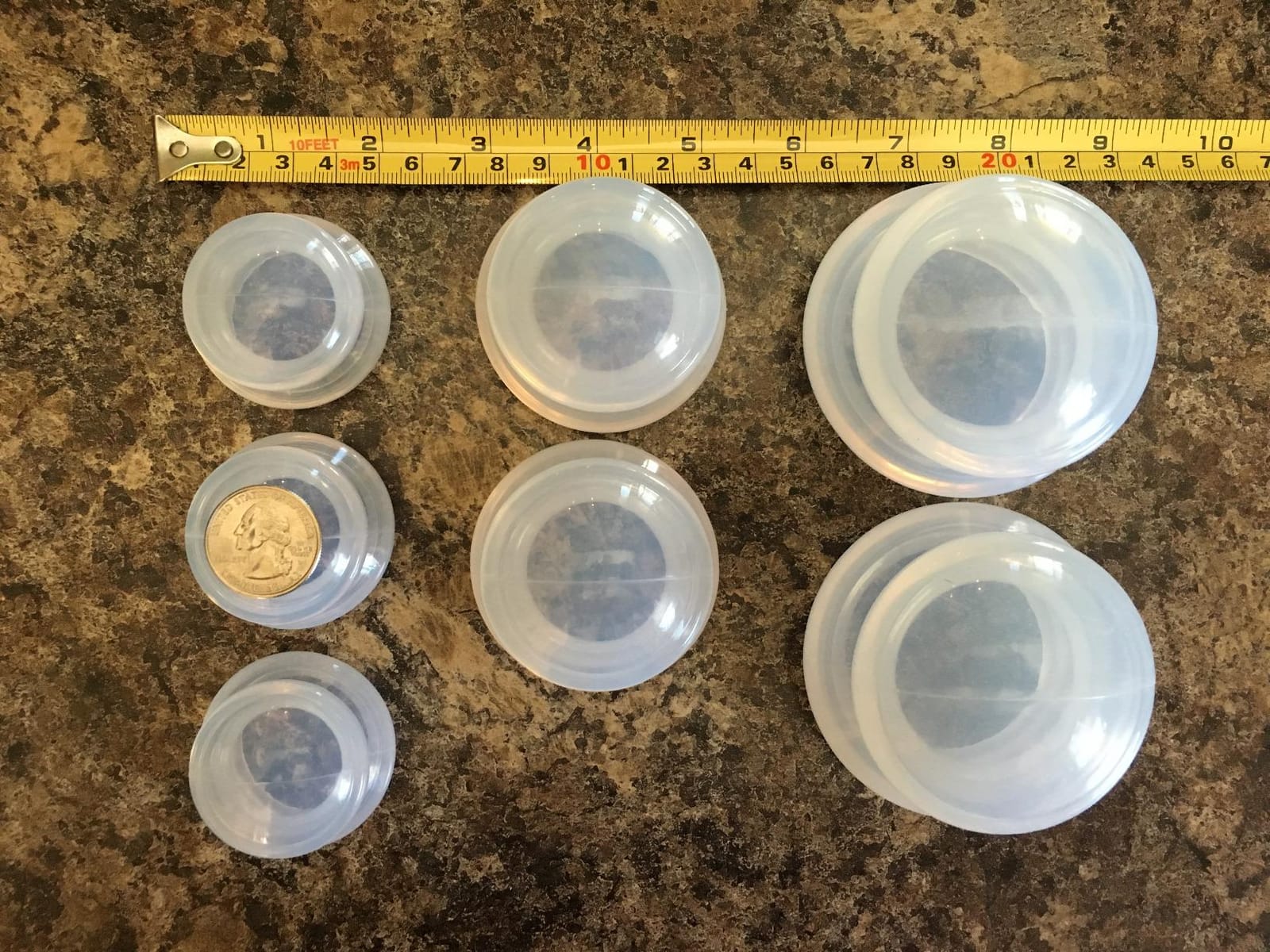 ELERA Silicone Cupping Therapy Set, Professionally Chinese Massage Cups for Cupping Therapy and Cellulite Reduction (7 Cups) customer photo 1