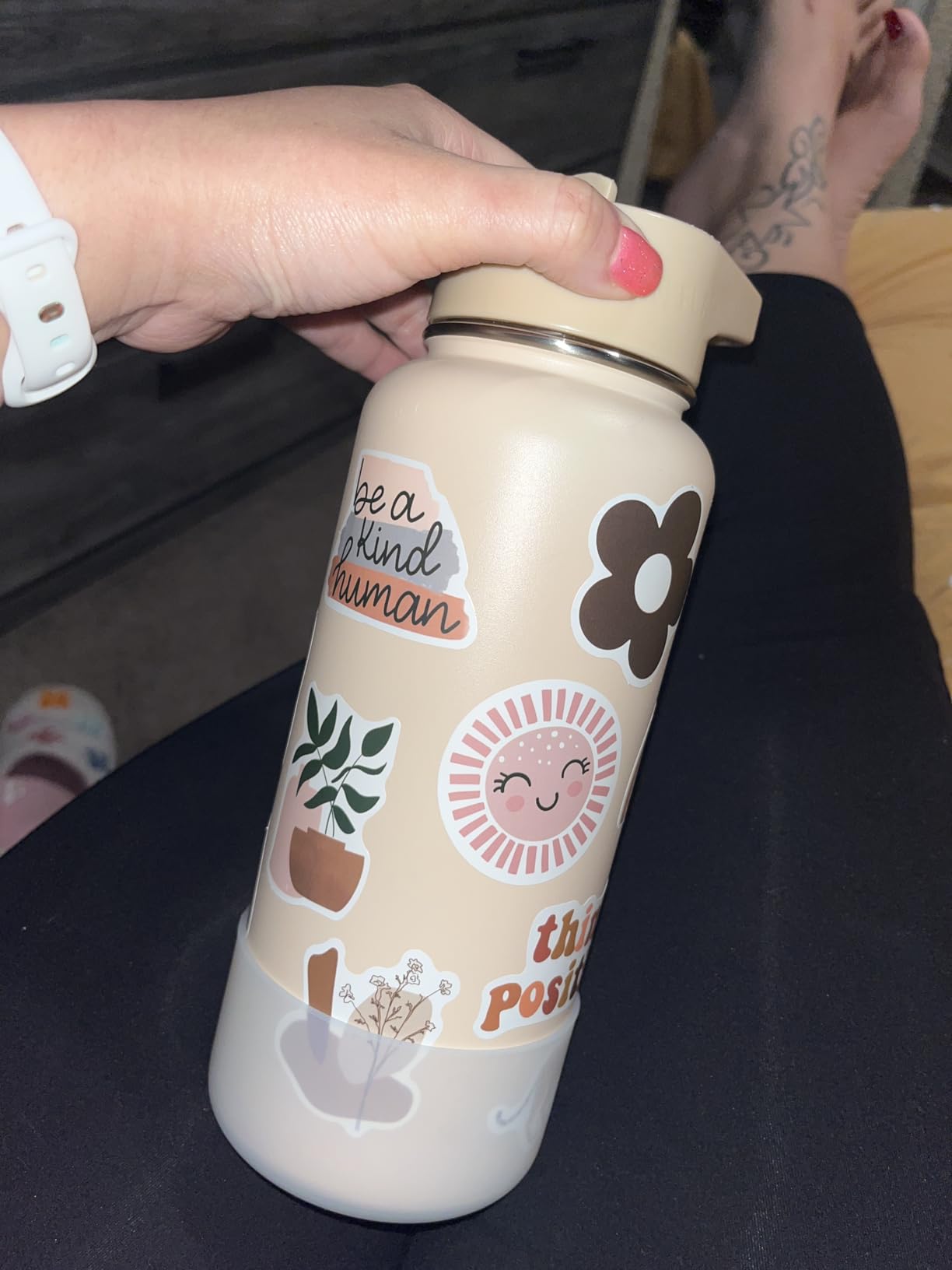 IRON °FLASK 32 oz Wide Mouth Water Bottle with 3 Lids customer photo 2