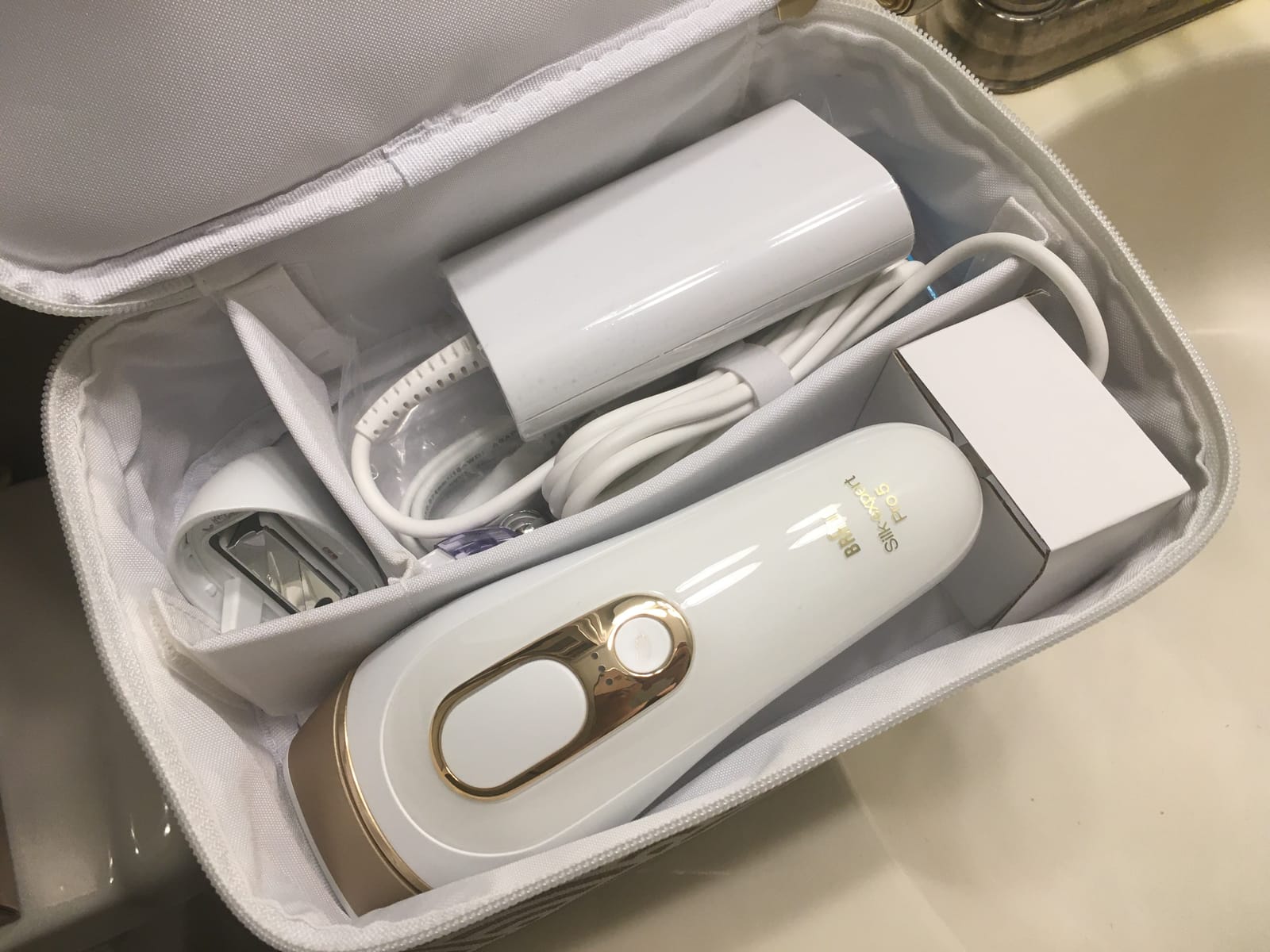 Braun IPL, Silk·Expert Pro 5, IPL Hair Removal for Women and Men, Permanent Laser Hair Reduction At-Home, 2 Heads, Pouch, IPL5137 customer photo 2