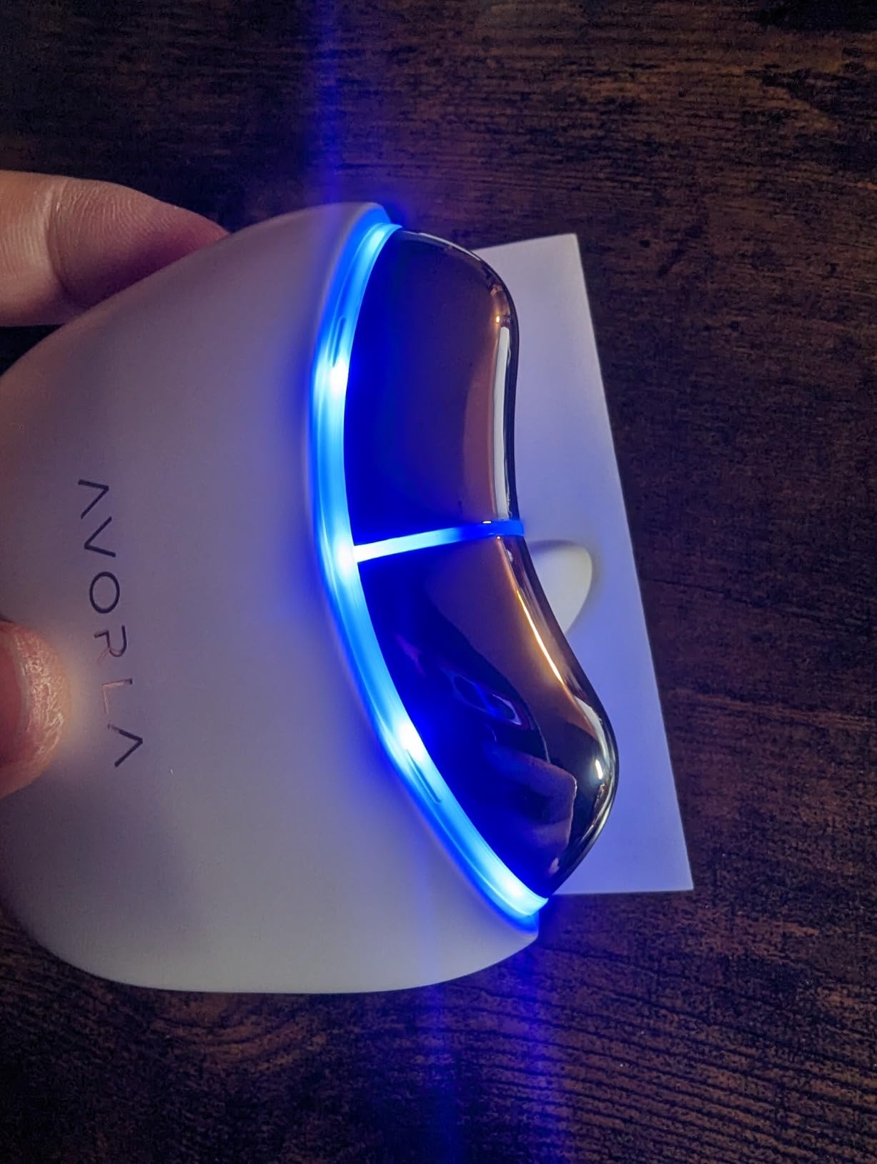 AVORLA LED Gua Sha Facial Tool with Heat and Microcurrent, Skin Toning Device, Skin Light Therapy Anti-Aging/Anti-Wrinkles,face Lift, Eye/face Puffiness, Skin Firm customer photo 2