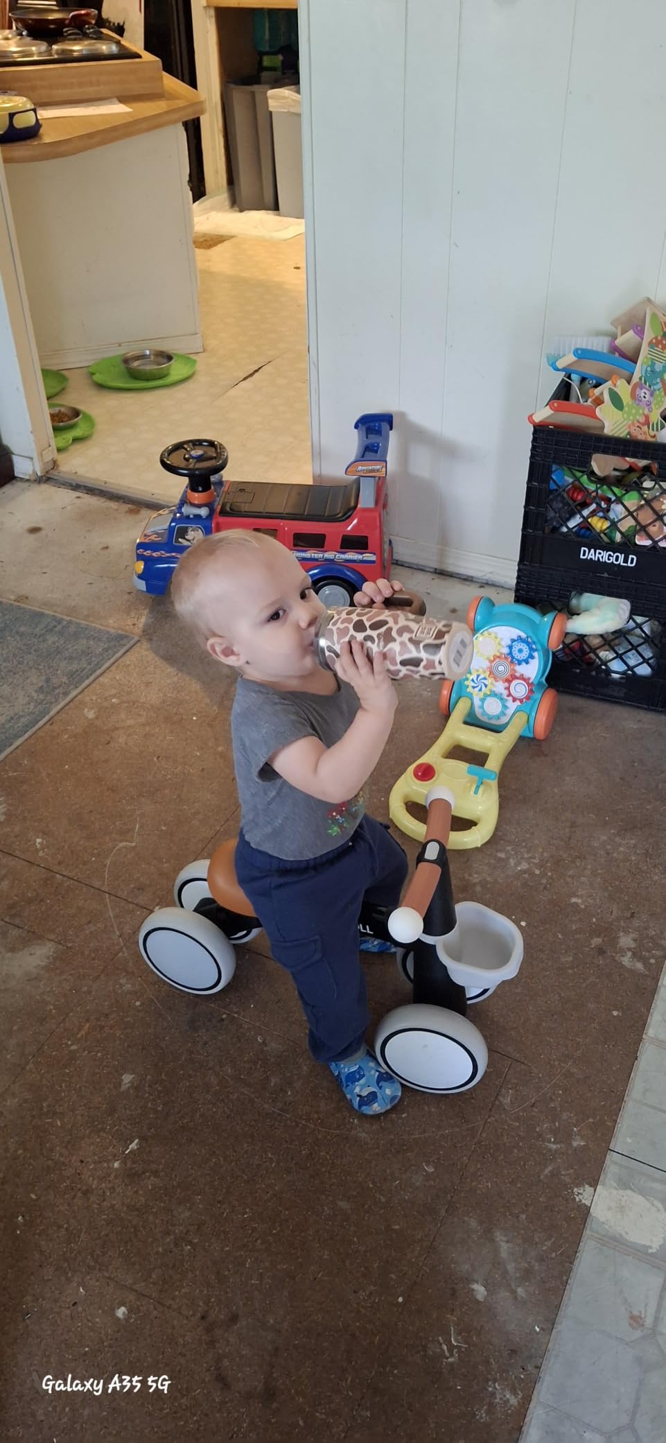 Umatoll Baby Balance Bike Toy for 1 Year Old Boy Girl, First Birthday Gift customer photo 1