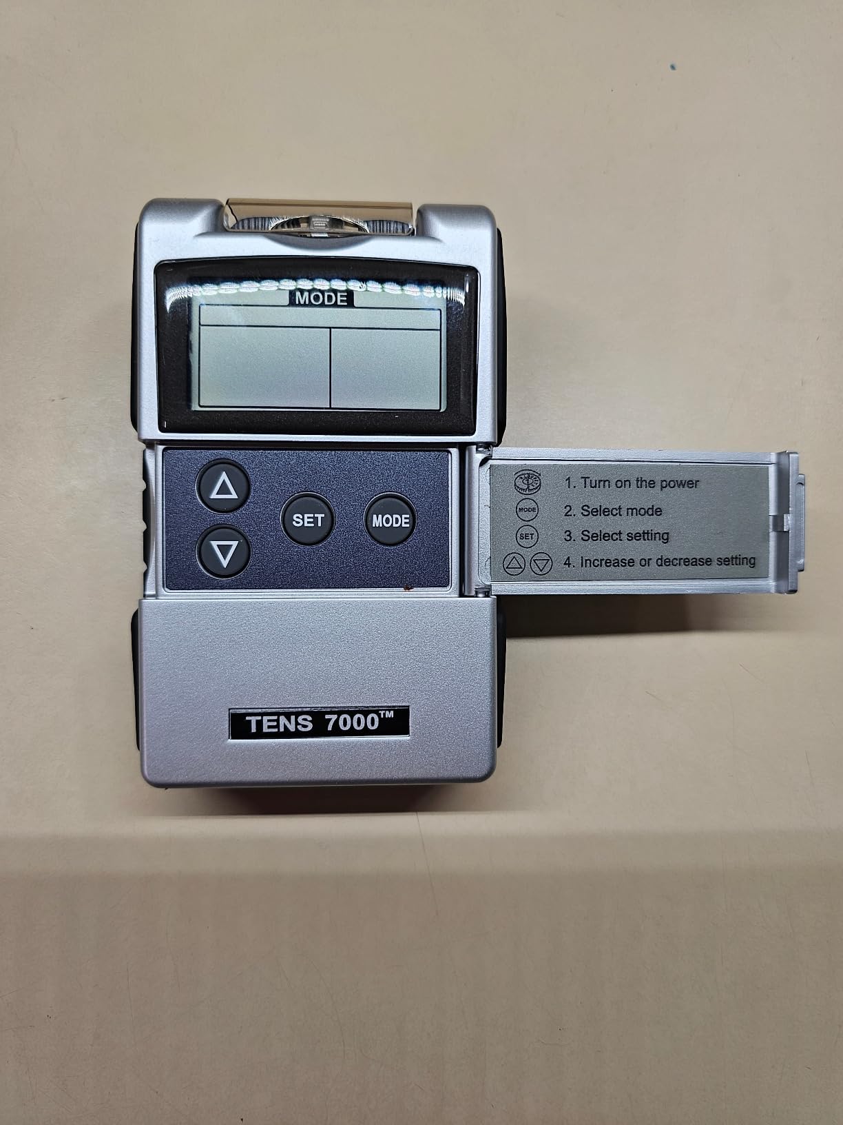 TENS 7000 Rechargeable Tens Unit Muscle Stimulator, EMS Muscle Stimulator, Back Pain Relief, 4 Electrodes/Unit Pads, Period Pain Simulator, Muscle Recovery & Growth, Stim Machine, Electrotherapy customer photo 2