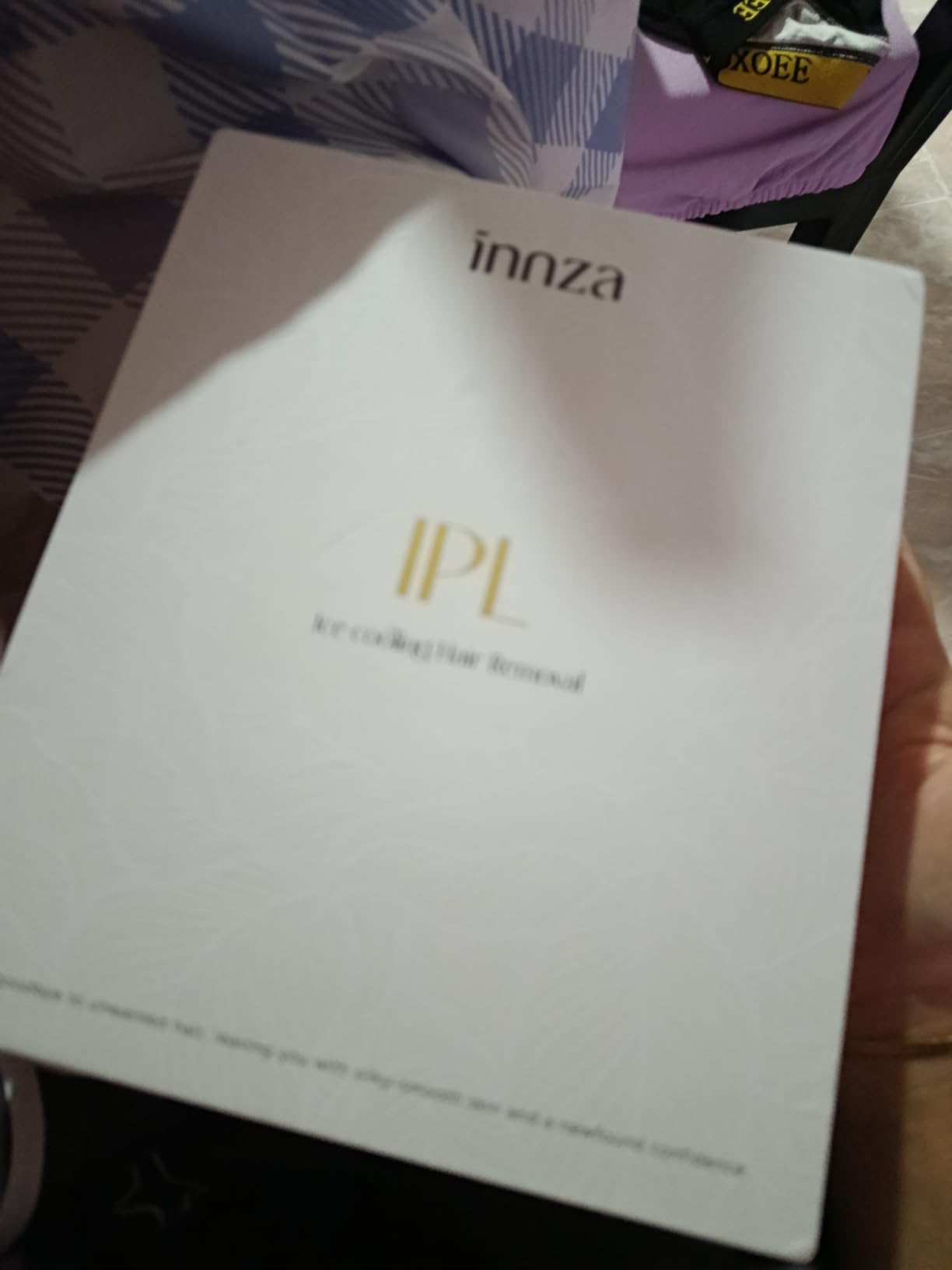 INNZA IPL Hair Removal with Ice Cooling Care Function for Women and men customer photo 2