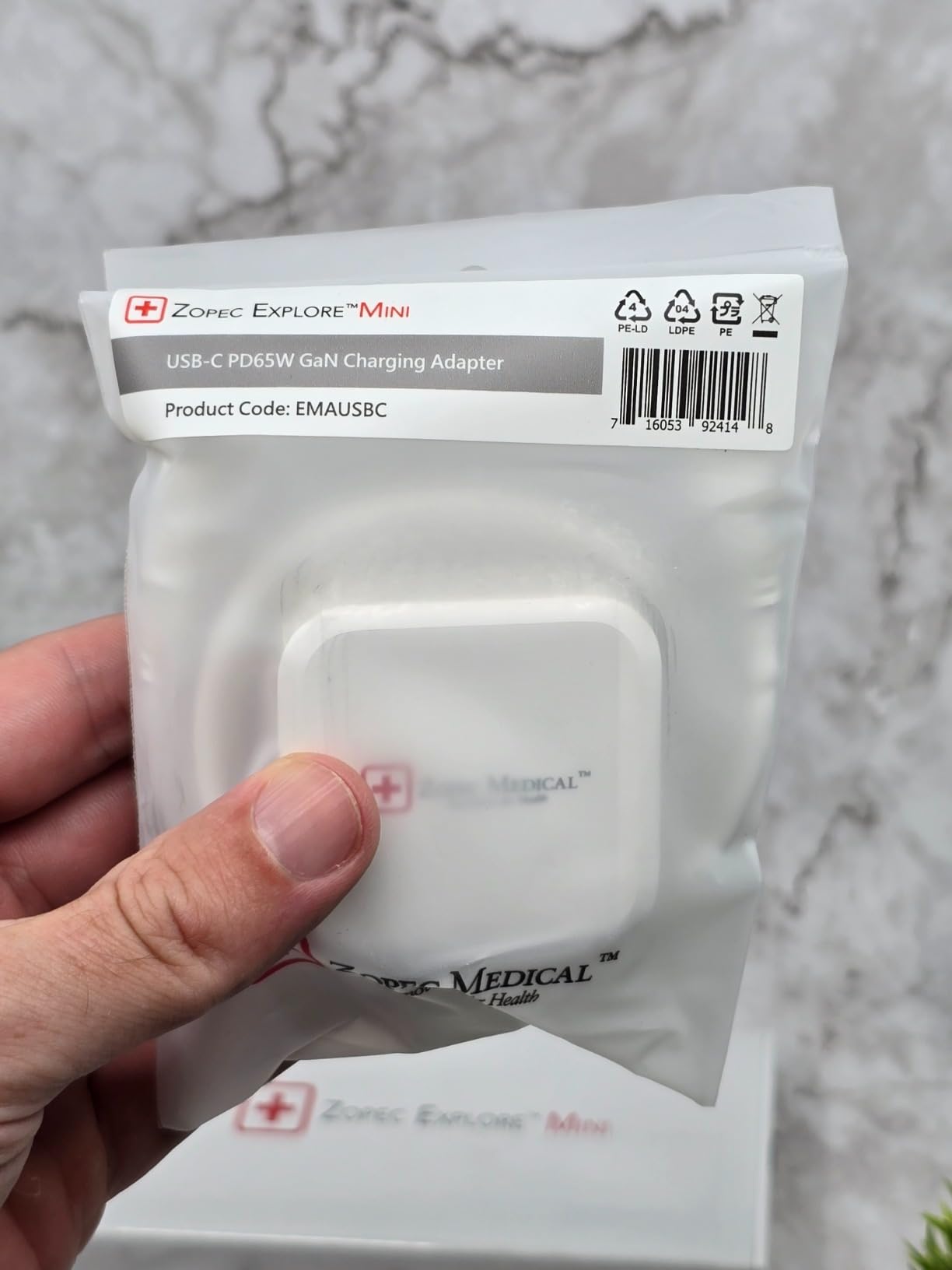 Zopec Explore Mini CPAP Battery UPS Backup - World's Smallest/Lightest - Camping, Air Travel, and RV - Up to 2 Nights Sleep - Fast Recharge - Includes Cables for ResMed AirMini, AirSense 10 and 11 customer photo 1