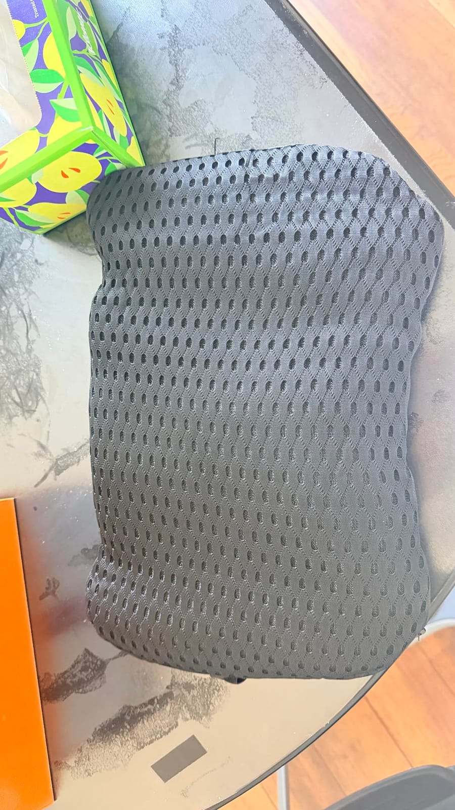 BYMECOST Lumbar Support Pillow for Car, Memory Foam Car Back Cushion | Car Seat Back Pillow for Driving, Adjustable Strap, Ergonomic Lower Back Support Pillow, Office Chairs and Wheelchairs customer photo 2