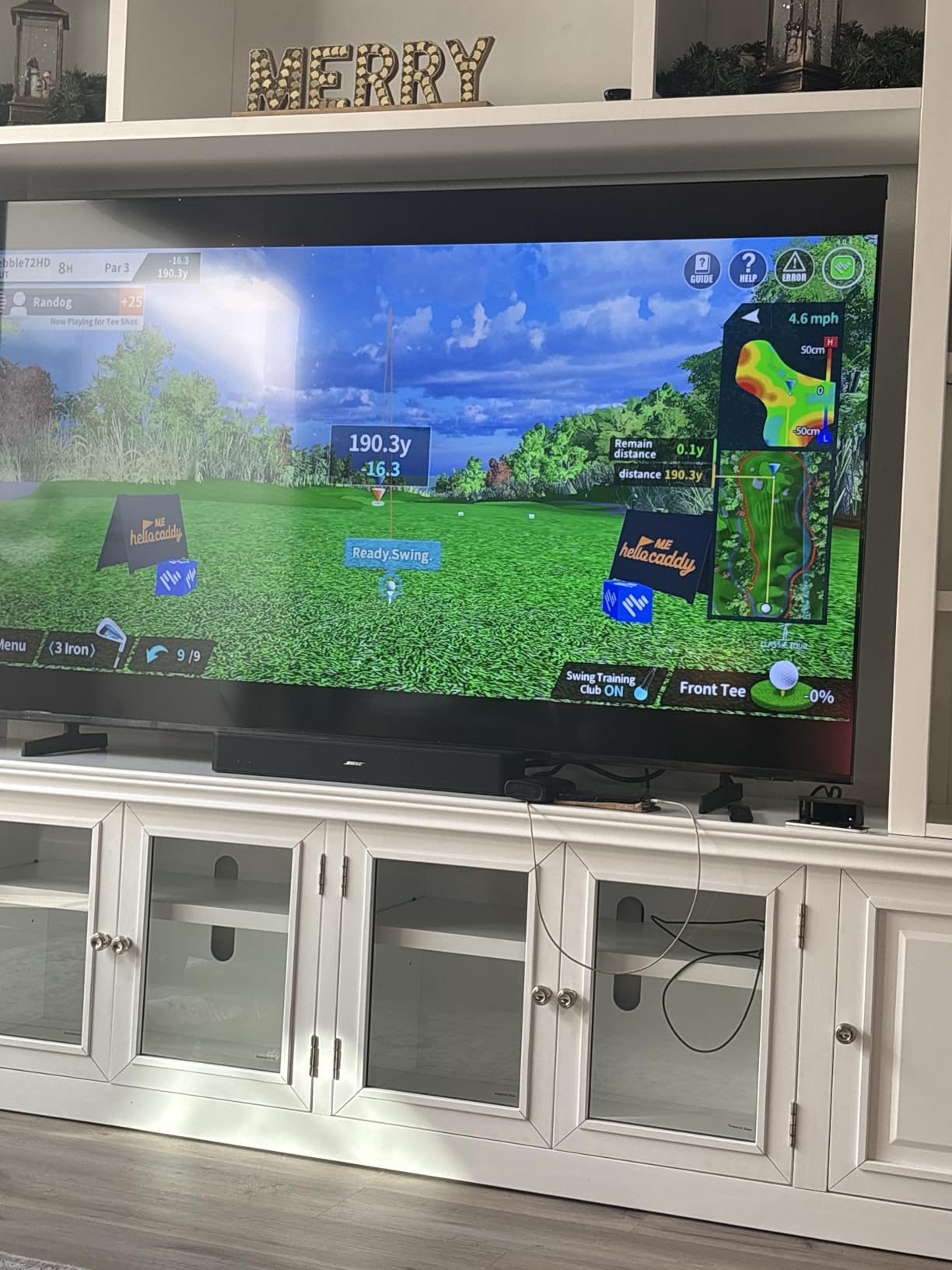 PHIGOLF Home Golf Simulator, Motion Sensor & 3D Analysis for Practice & Fun customer photo 1