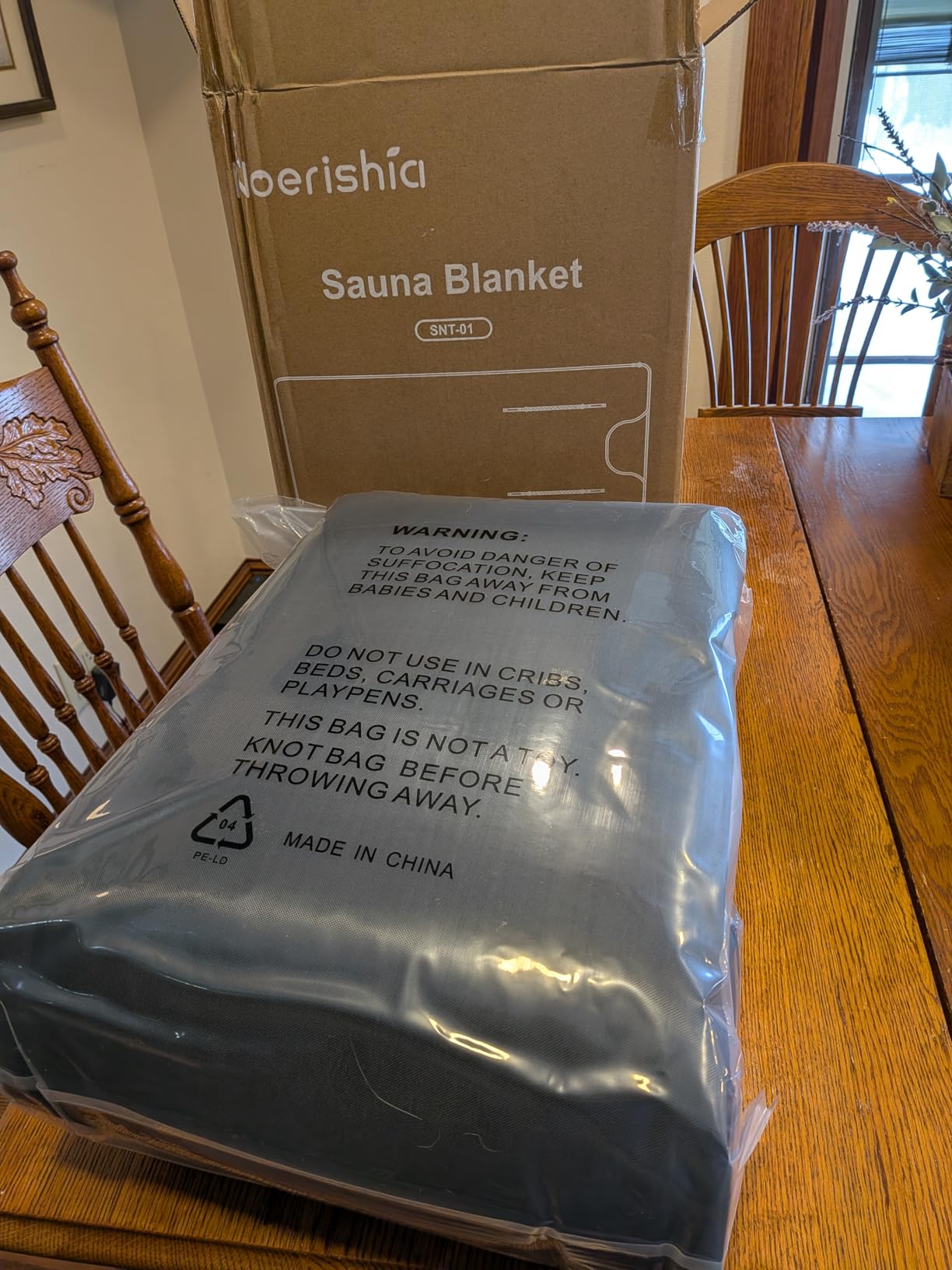 Sauna Blanket for Relaxation and Detox, Versatile Full Body Heating Wrap customer photo 1