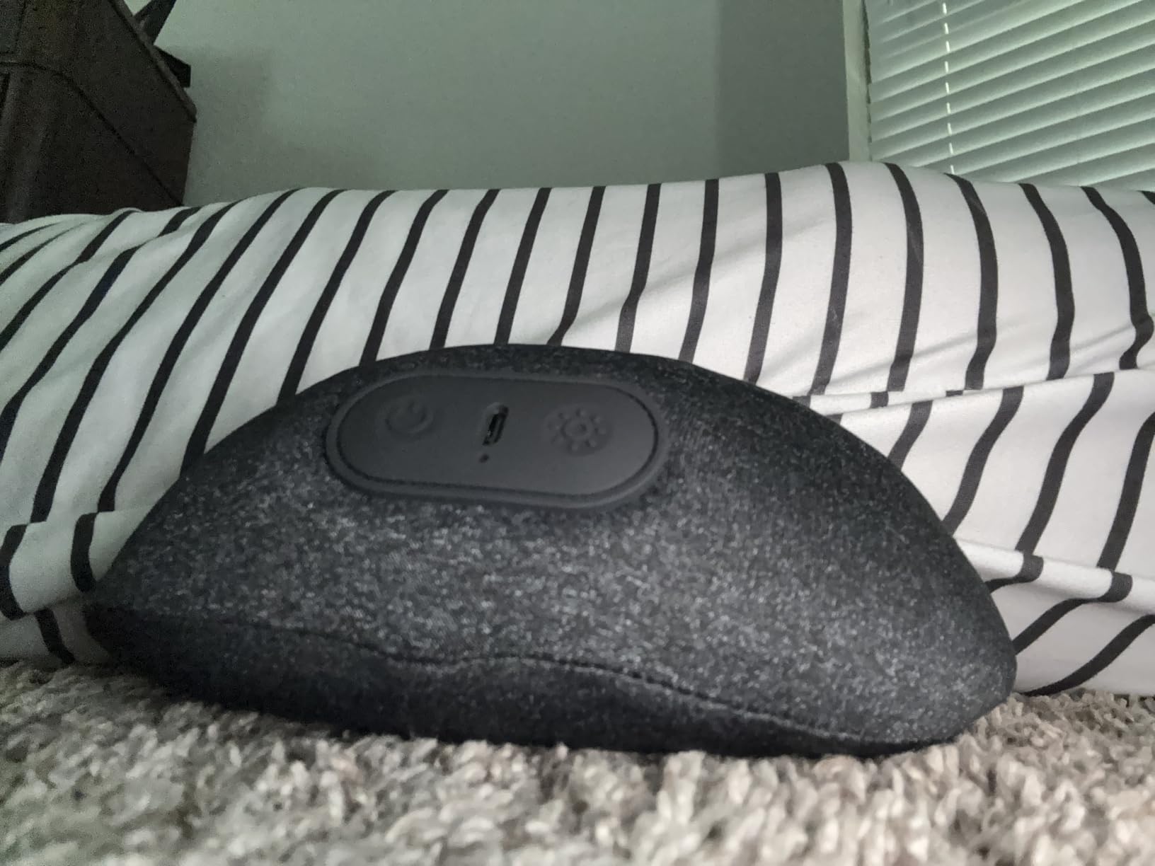 Yunari Cordless Triple Fusion Back Massager, Heated Lumbar Pillow (Gray) | Triple Fusion Lower Back Massager with Heat, Vibration & Dual Airbag Traction for Lower Back Comfort at Home, Office & Car customer photo 2