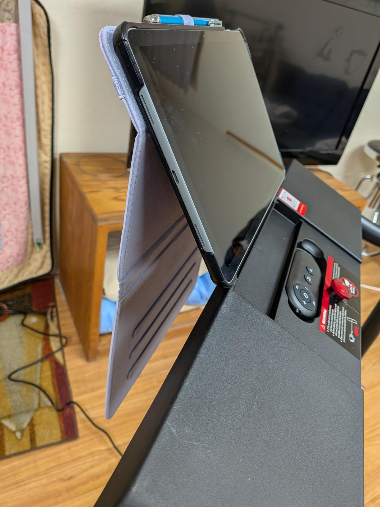 YESOUL Treadmill for Seniors with Long Handrails, Emergency Stop Button customer photo 2