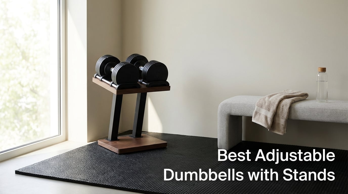 Best Adjustable Dumbbells with Stands