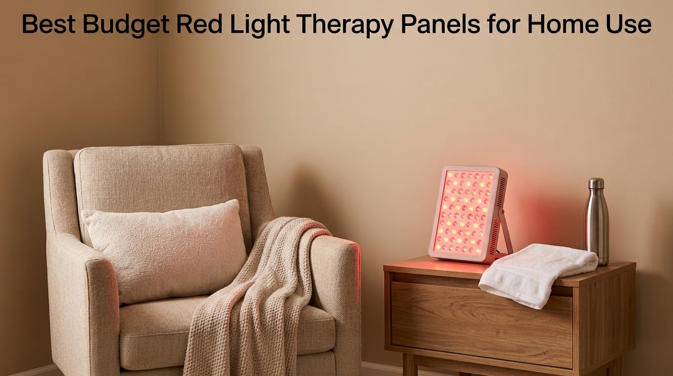 Best Budget Red Light Therapy Panels for Home Use