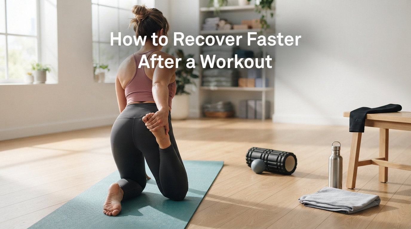 How to Recover Faster After a Workout