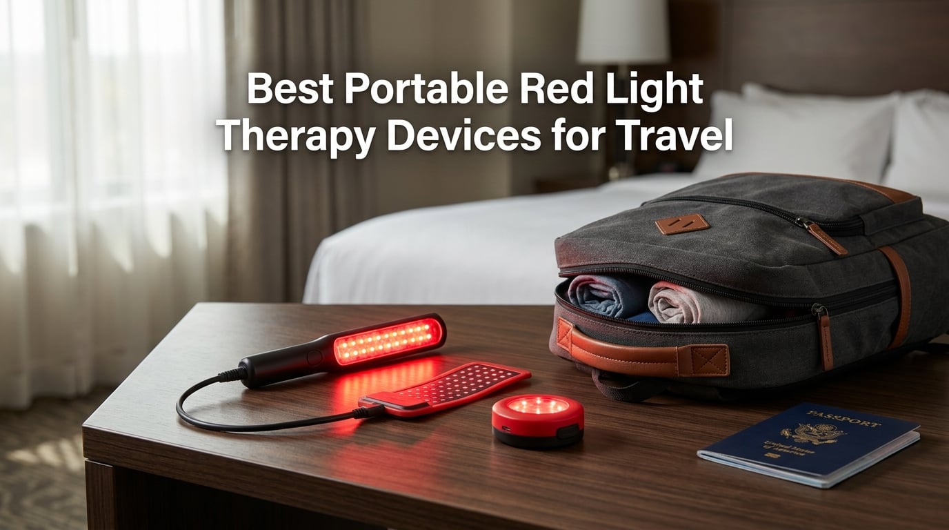 Best Portable Red Light Therapy Devices for Travel