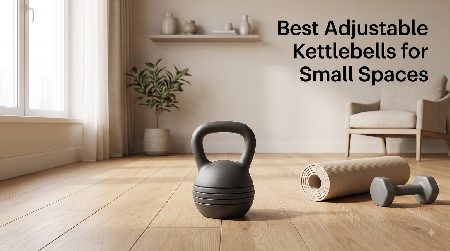 Best Adjustable Kettlebells for Small Spaces