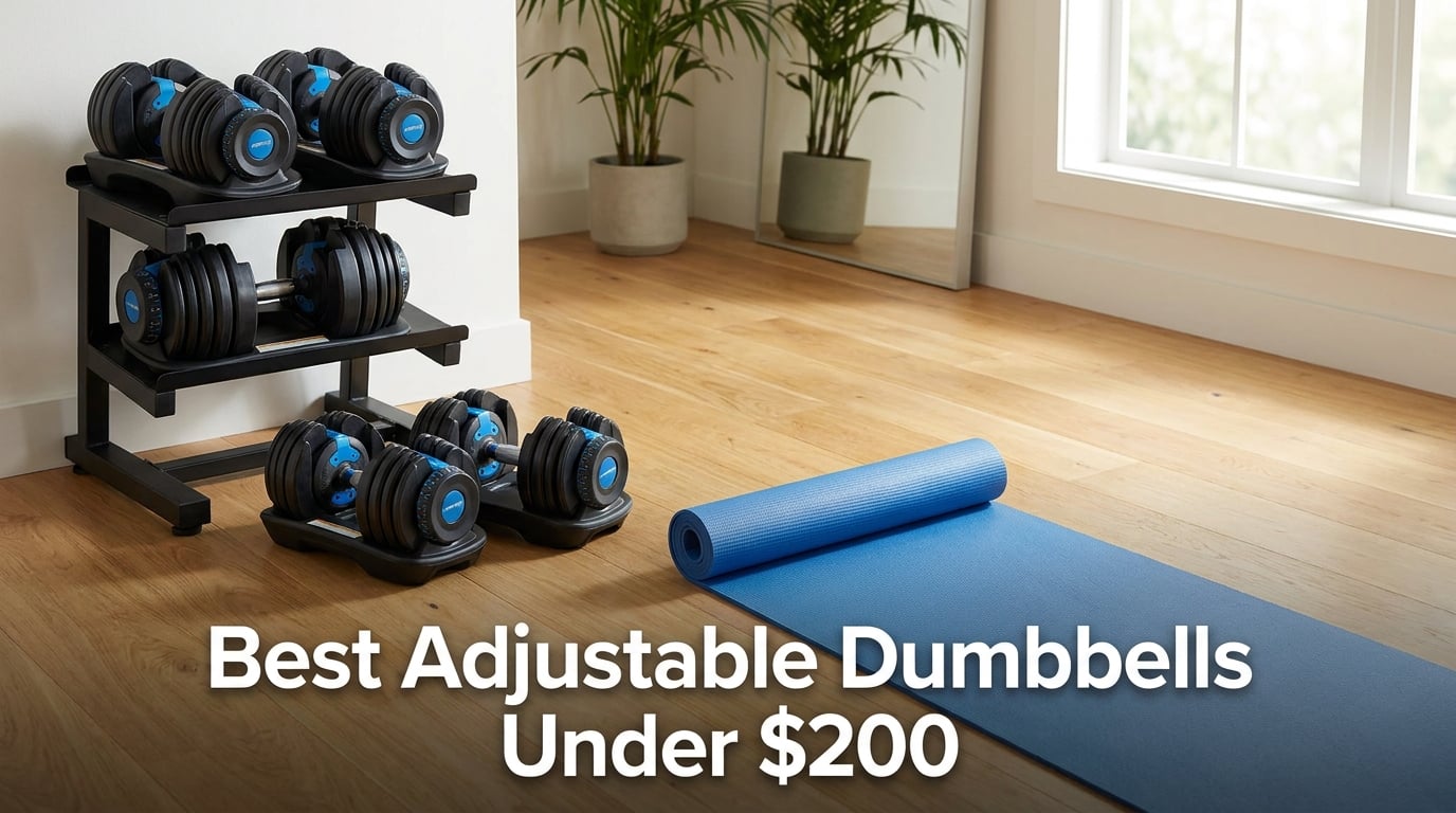 Best Adjustable Dumbbells Under $200