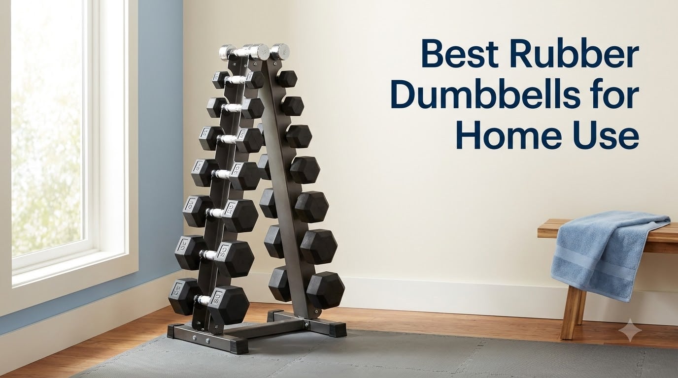 Best Rubber Dumbbells for Home Use