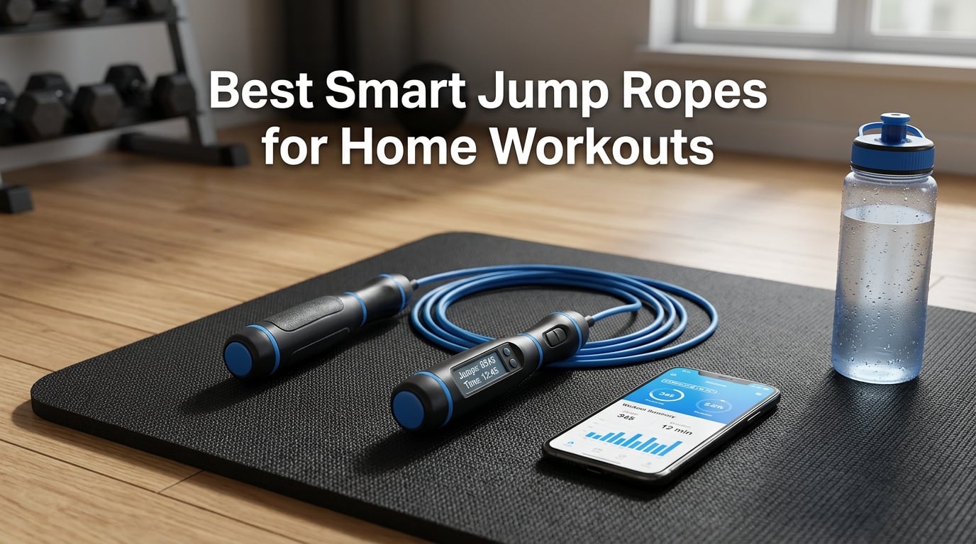 Best Smart Jump Ropes for Home Workouts