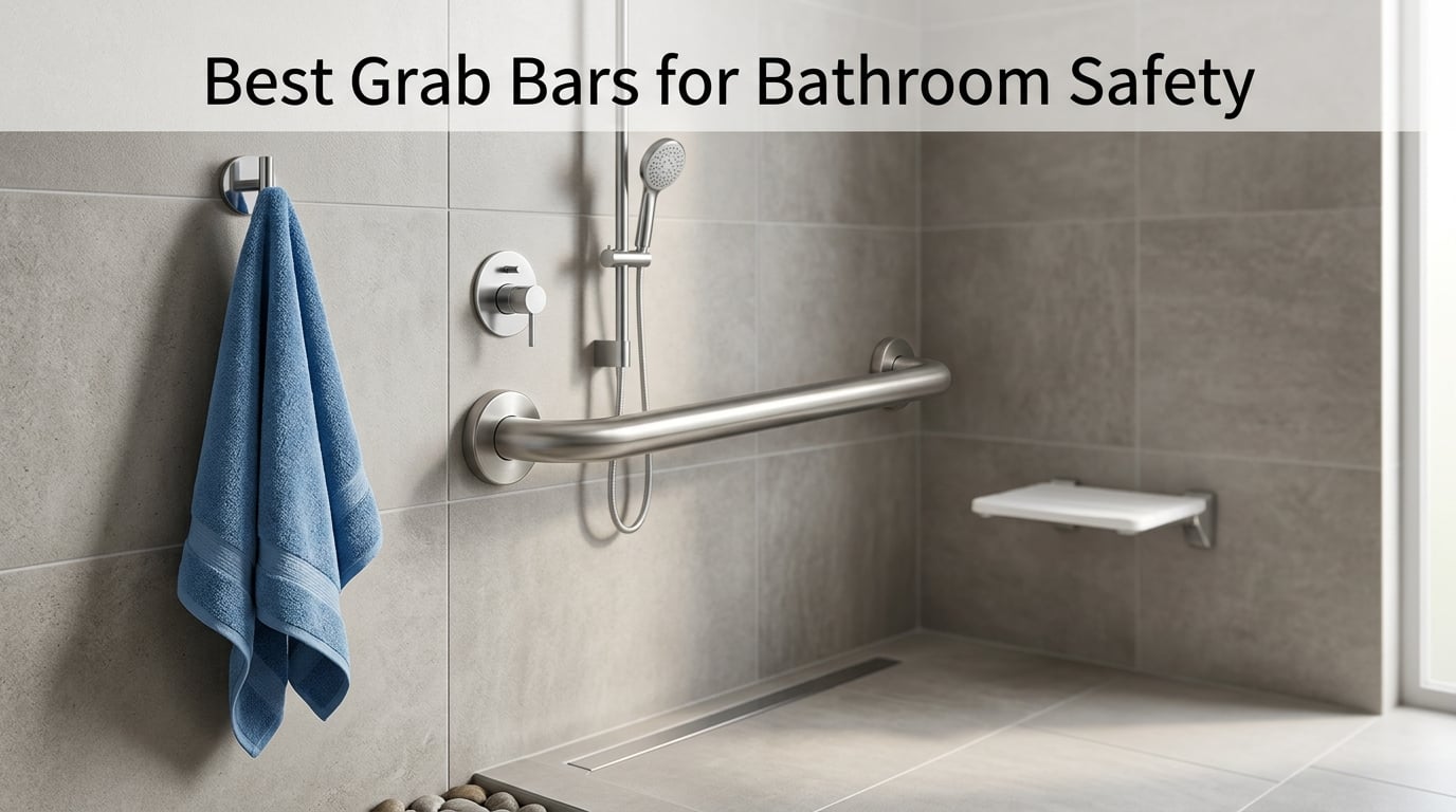 Best Grab Bars for Bathroom Safety