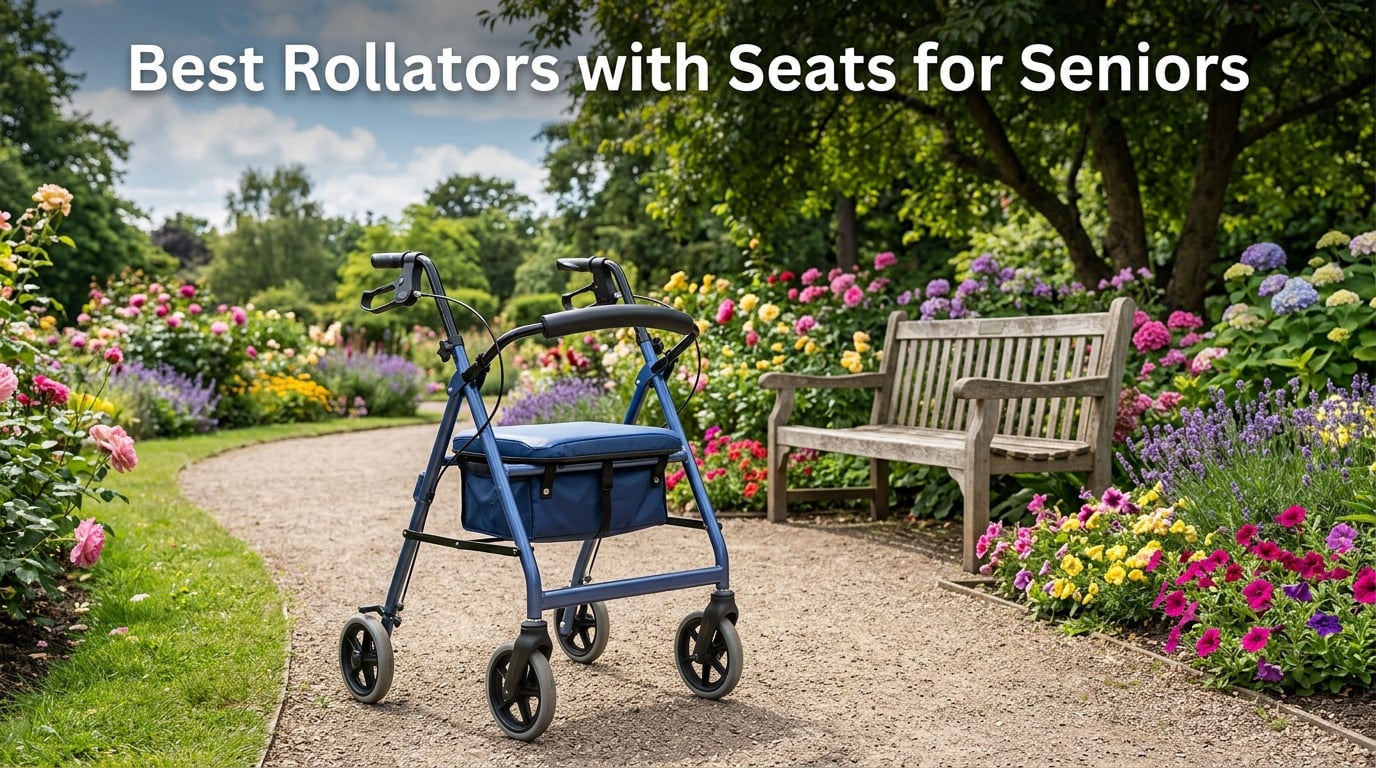 Best Rollators with Seats for Seniors