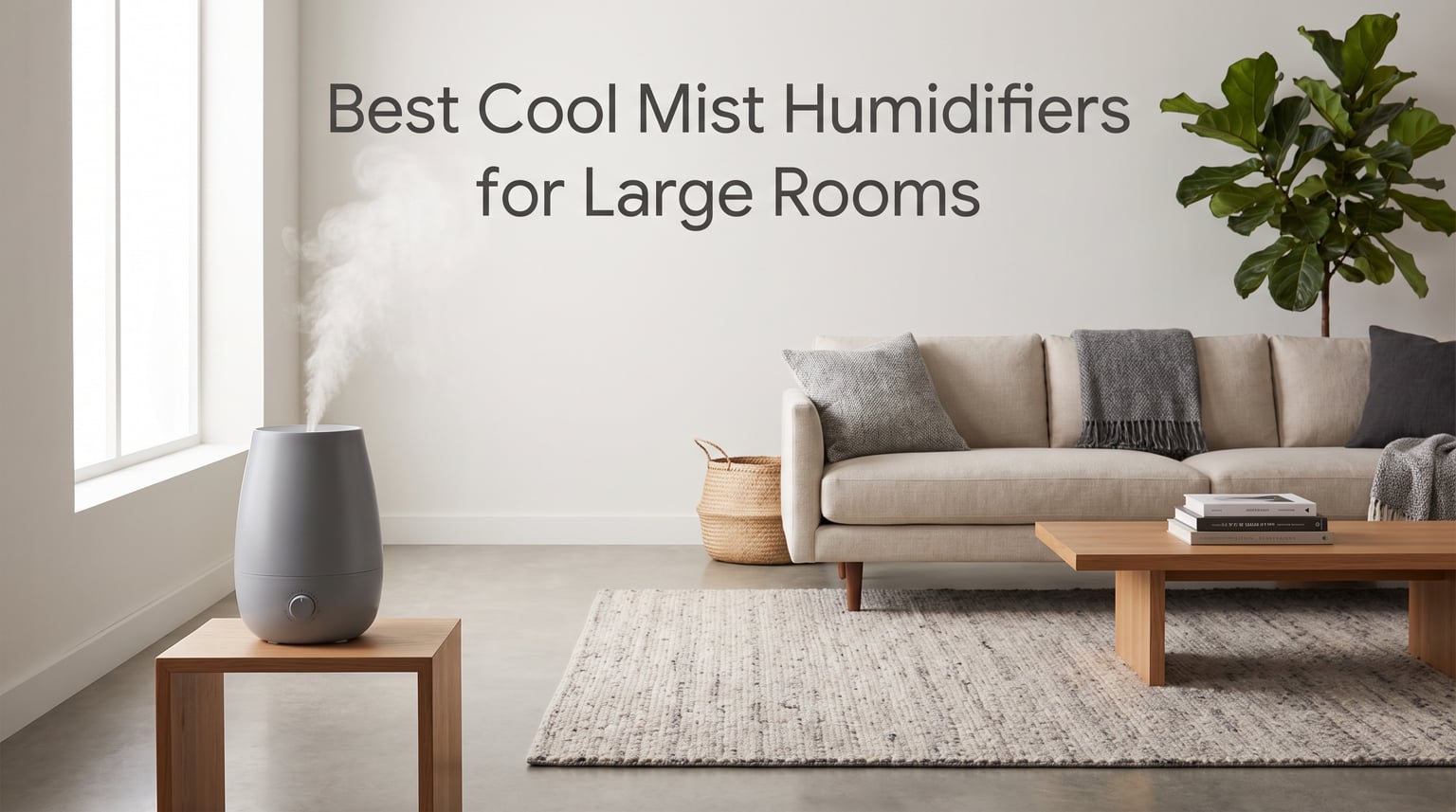 Best Cool Mist Humidifiers for Large Rooms