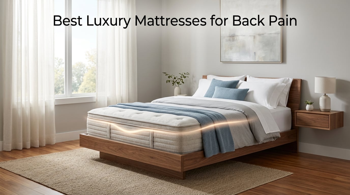Best Luxury Mattresses for Back Pain