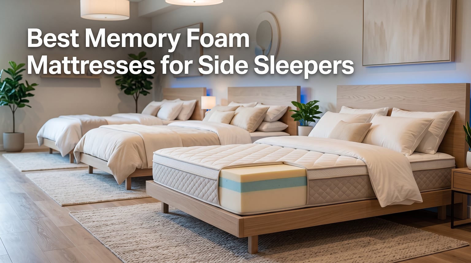 Best Memory Foam Mattresses for Side Sleepers
