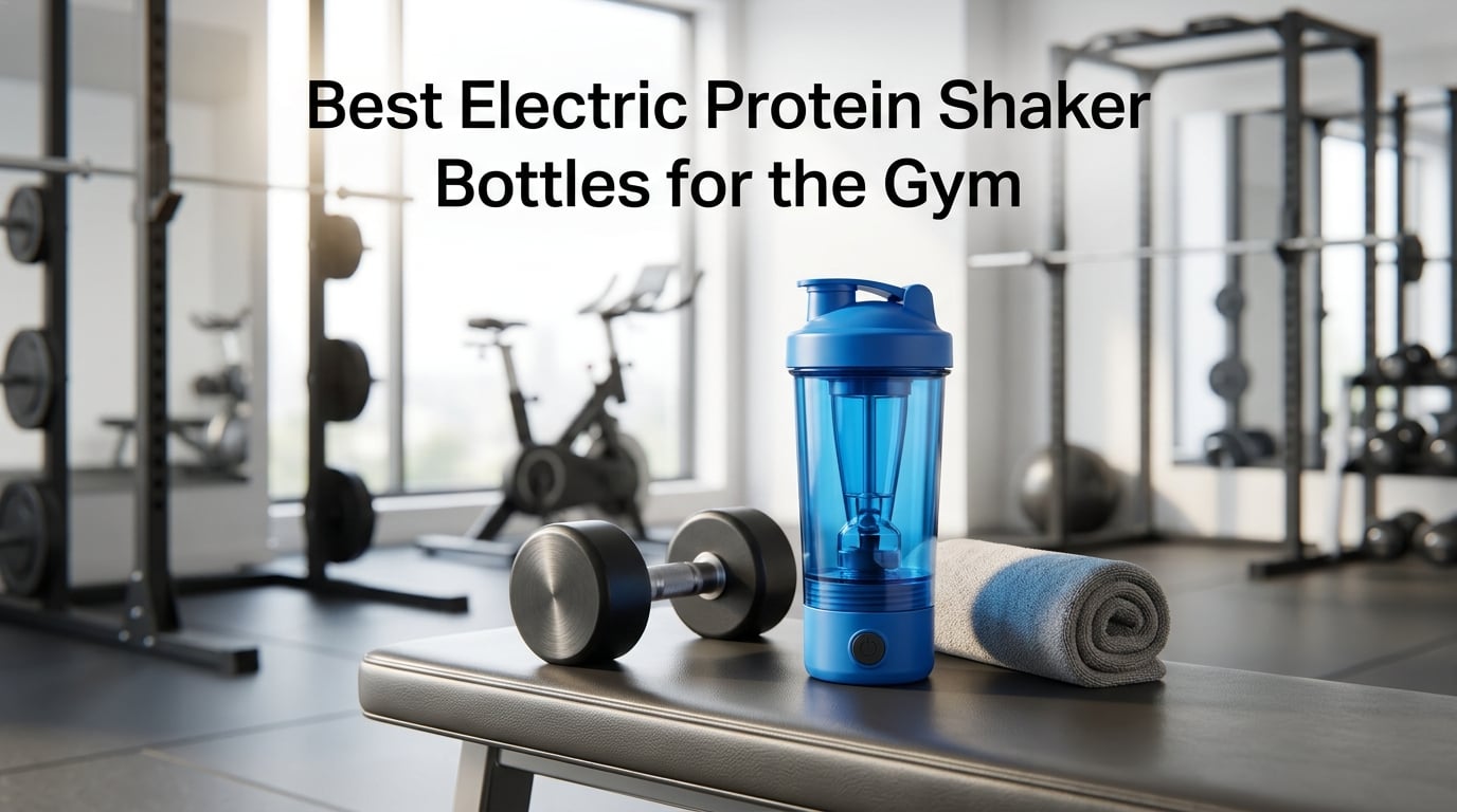 Best Electric Protein Shaker Bottles for the Gym