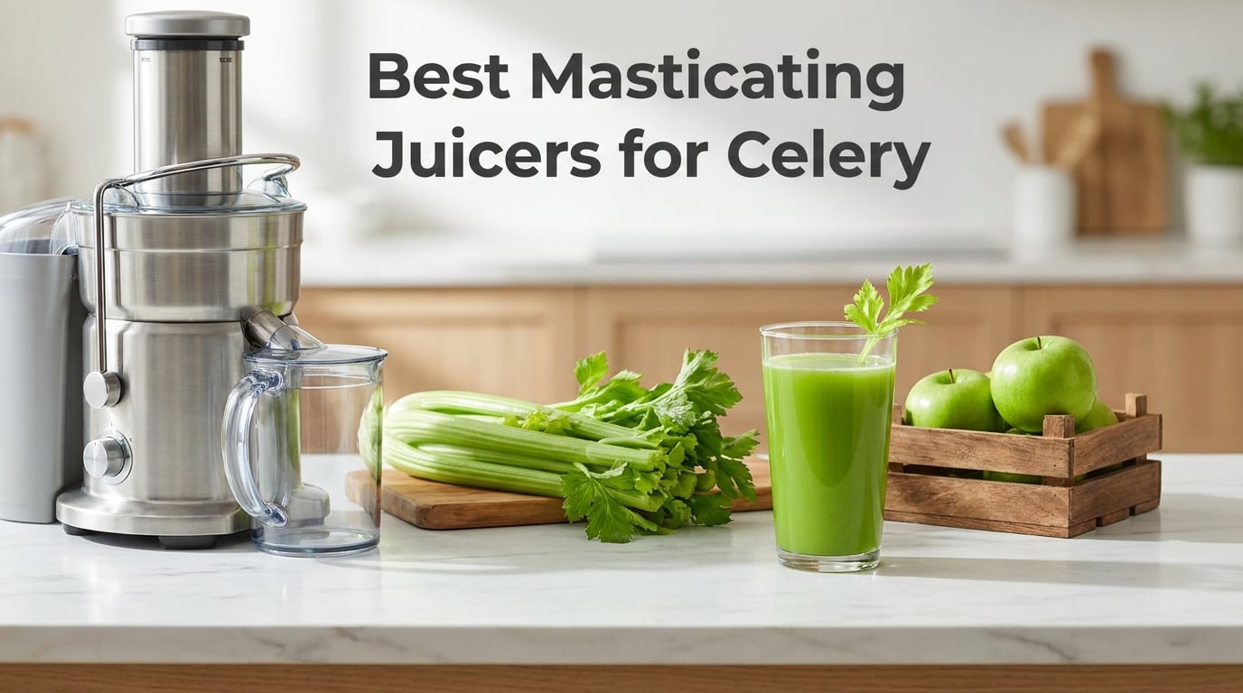 Best Masticating Juicers for Celery