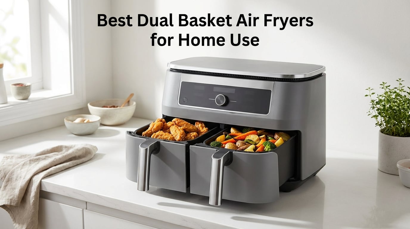 Best Dual Basket Air Fryers for Home Use