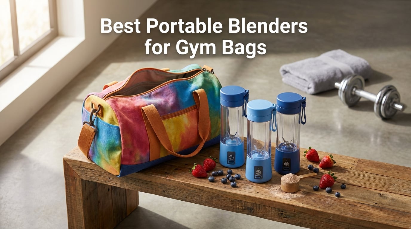 Best Portable Blenders for Gym Bags