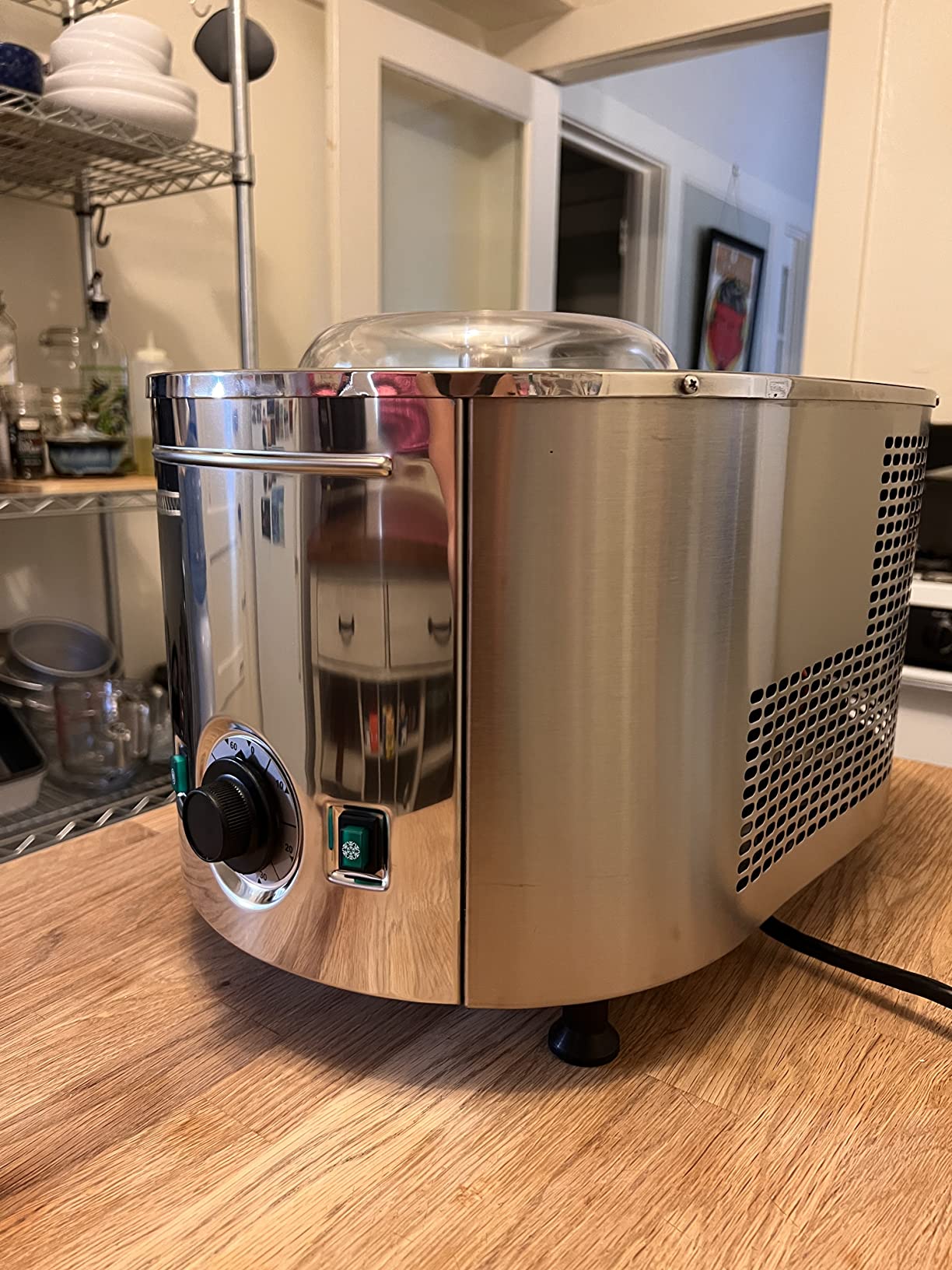 Lello 4080 Musso Lussino 1.5-Quart Ice Cream Maker, Stainless - 110/120V 60 HZ customer photo 2
