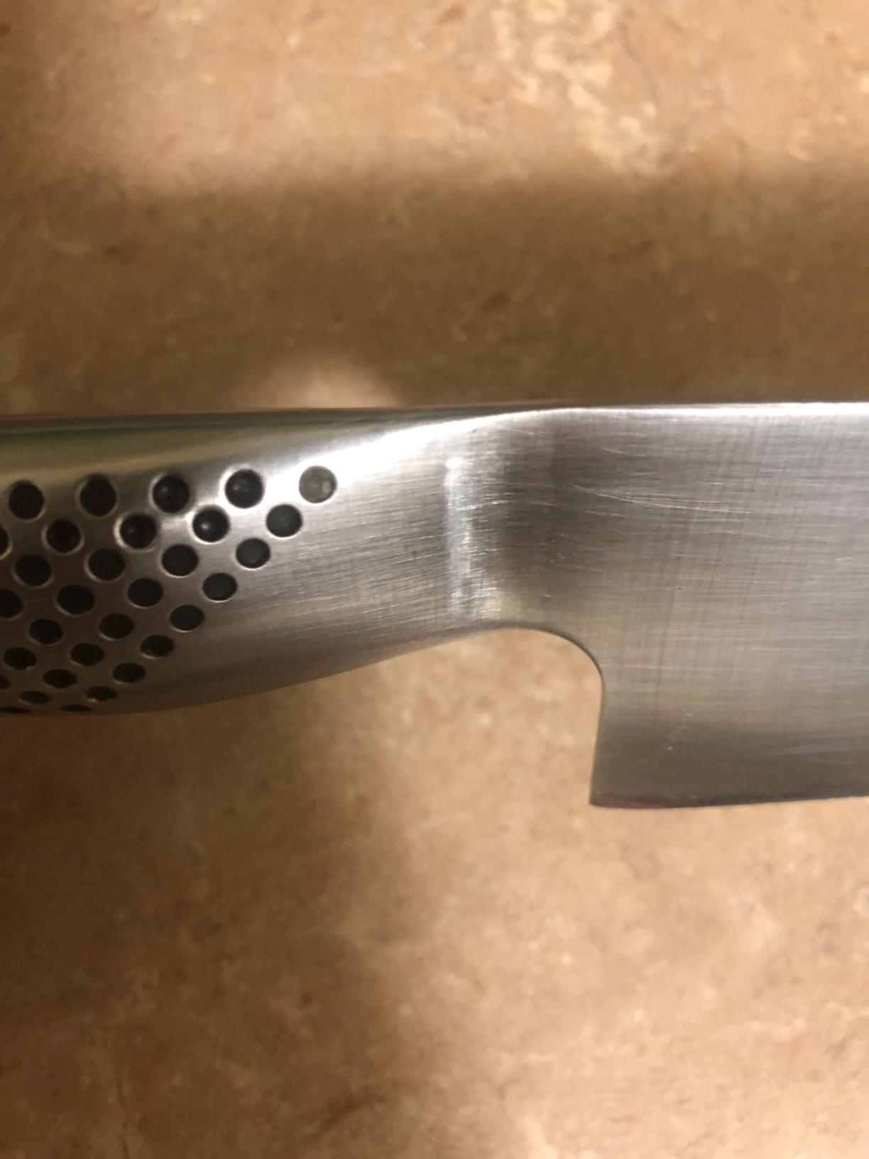 Global - 8 inch, 20cm Chef's Knife,Silver customer photo 2