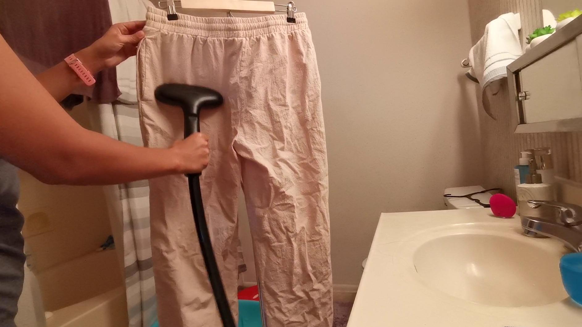 Jiffy Steamer J-2000 Jiffy Garment Steamer with Plastic Steam Head, 120 Volt, Beige customer photo 2