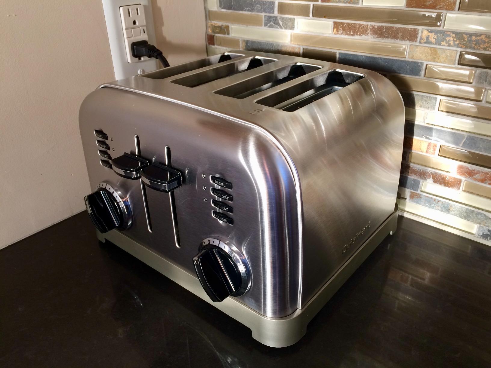 Cuisinart Toaster, Extra-Wide Slots, Stainless Steel, 4-Slice customer photo 1