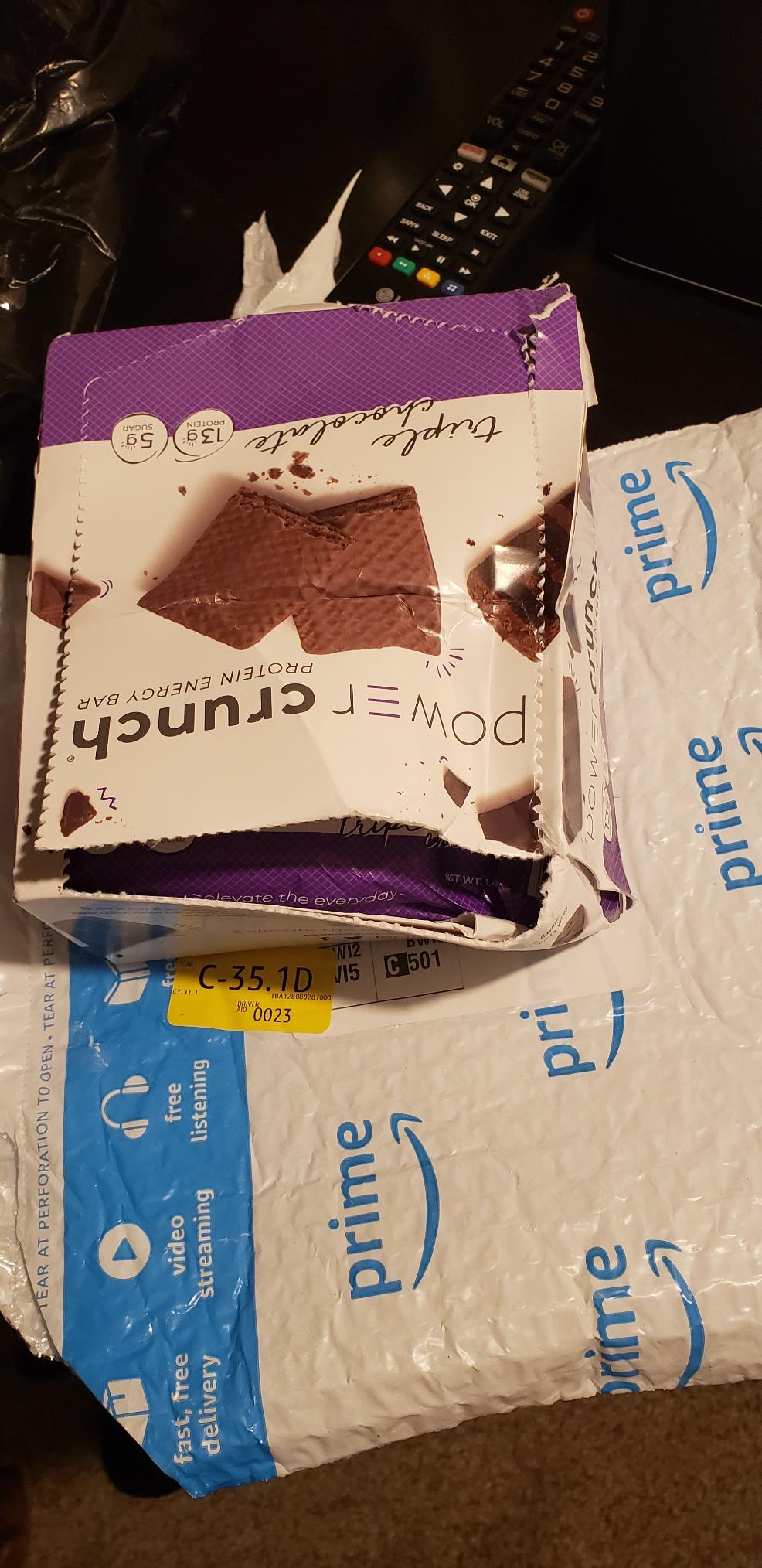 Power Crunch Triple Chocolate Protein Bars, 12 Ct, 1.4 oz Each customer photo 1