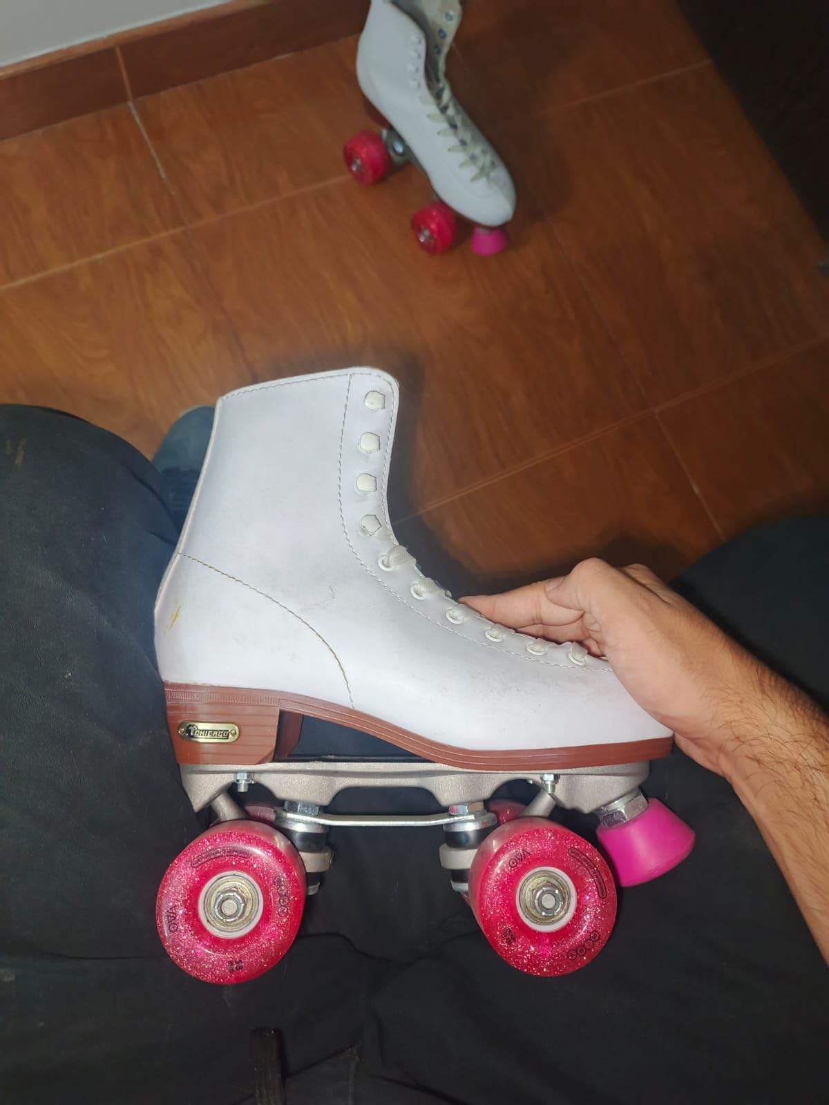 Chicago Skates Classic Quad Roller Skates for Women & Men – Durable & Top Performance, Adjustable High-Top Boots for Safe Indoor/Outdoor Roller Derby–60mm PU Wheels & Semi-Precision Bearings customer photo 2